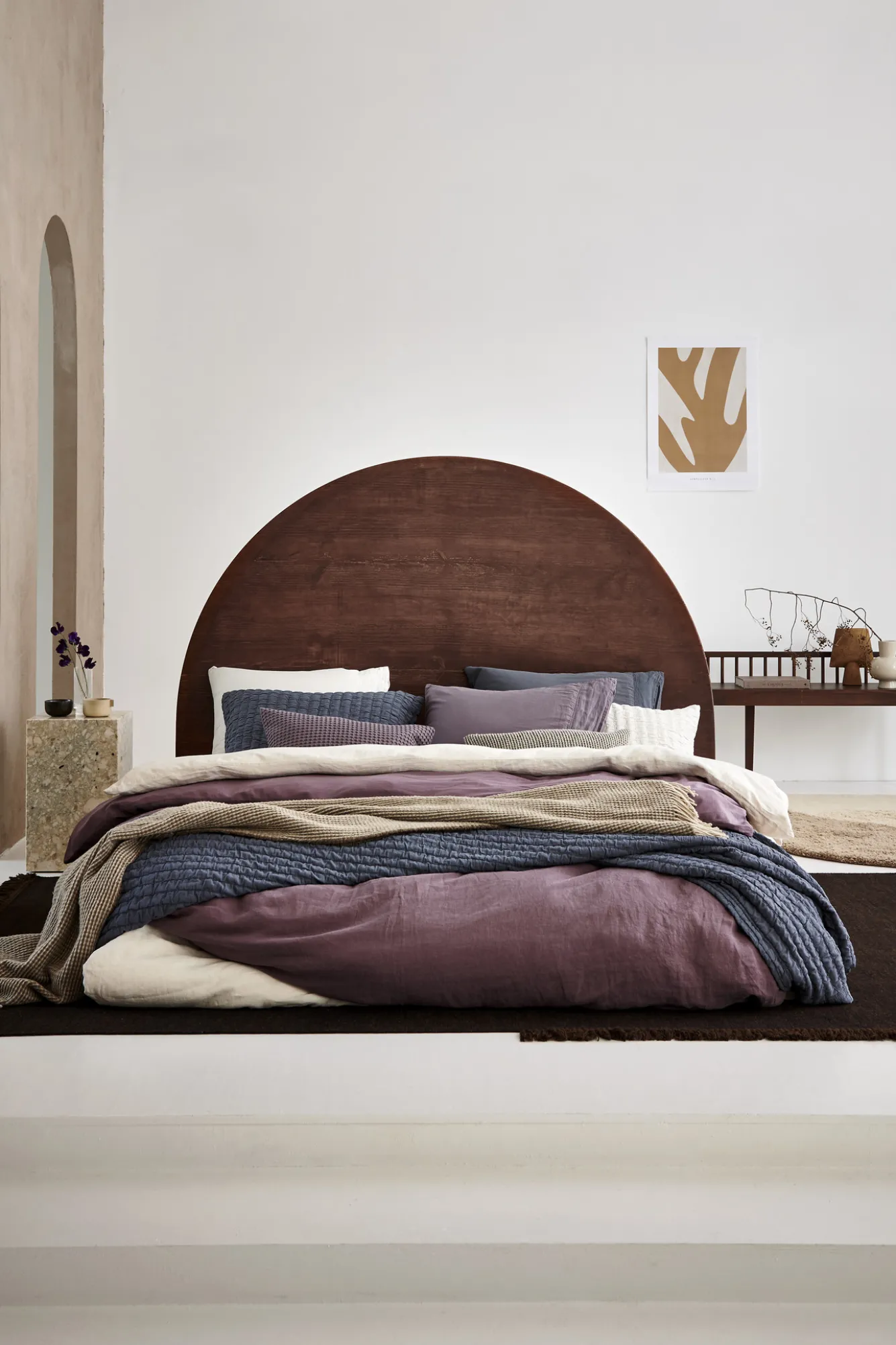 Vandyck Duvet cover PURE 07 Oceanview 140x220 cm (linen / satin cotton) PRSA17207