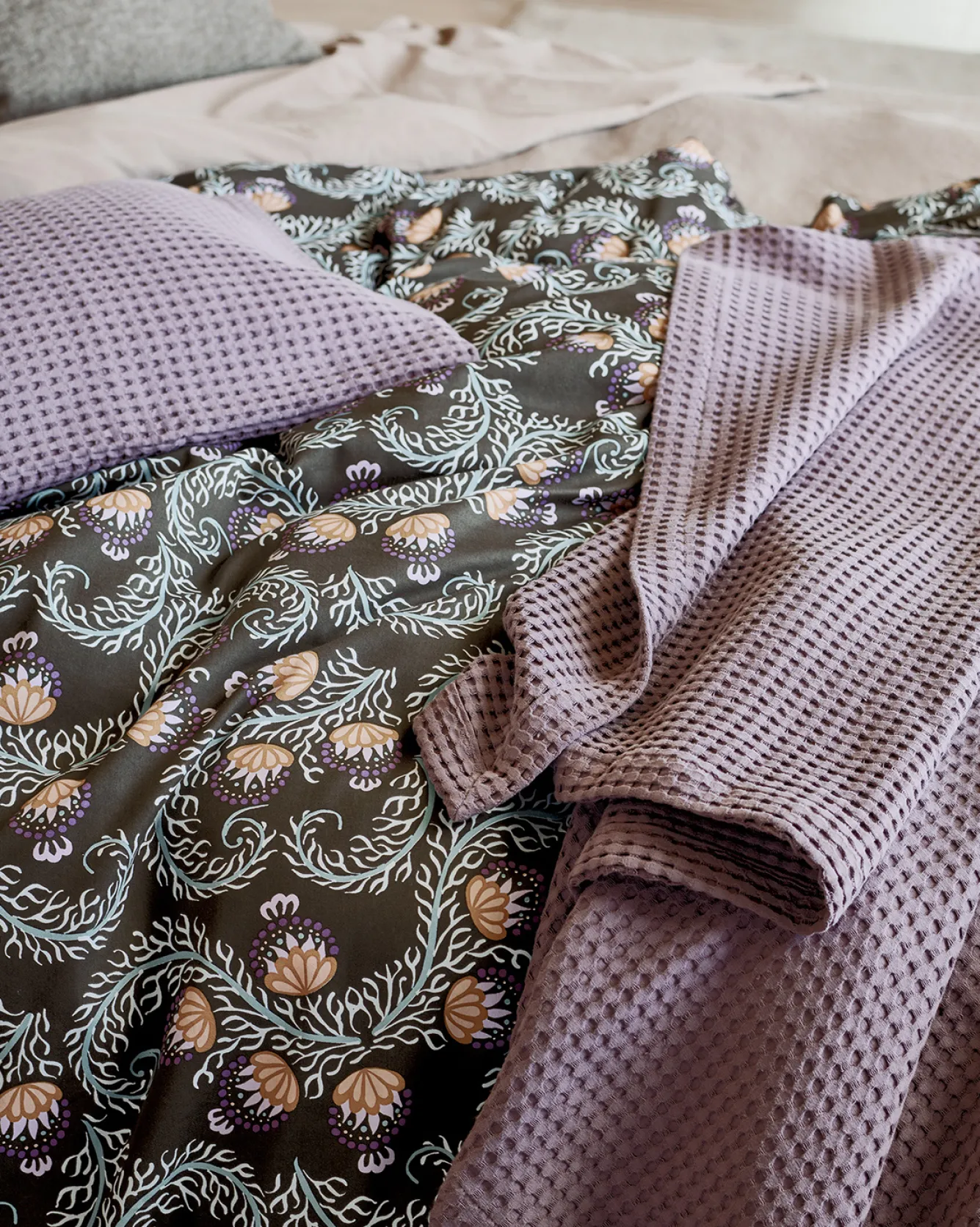 Vandyck Duvet cover ECLECTIC multi 240x220 cm (satin cotton)
