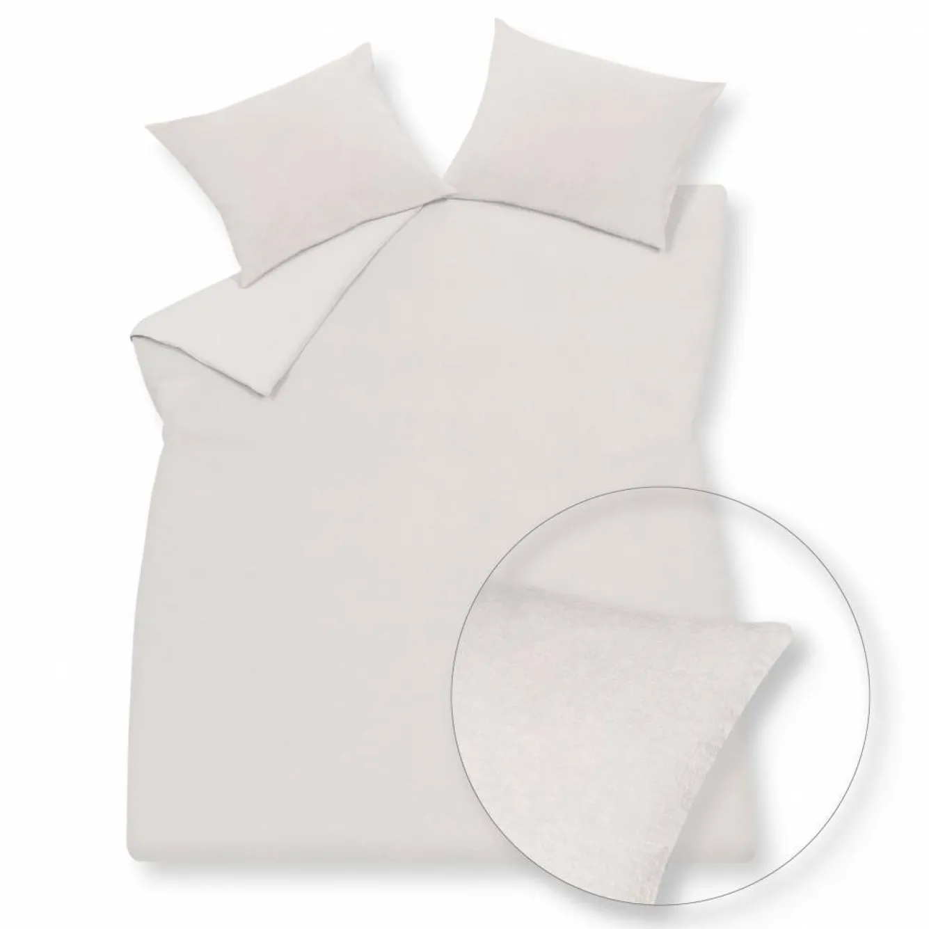Vandyck Duvet cover PURITY 79 Stone 200x220 cm (linen) PUCO16179