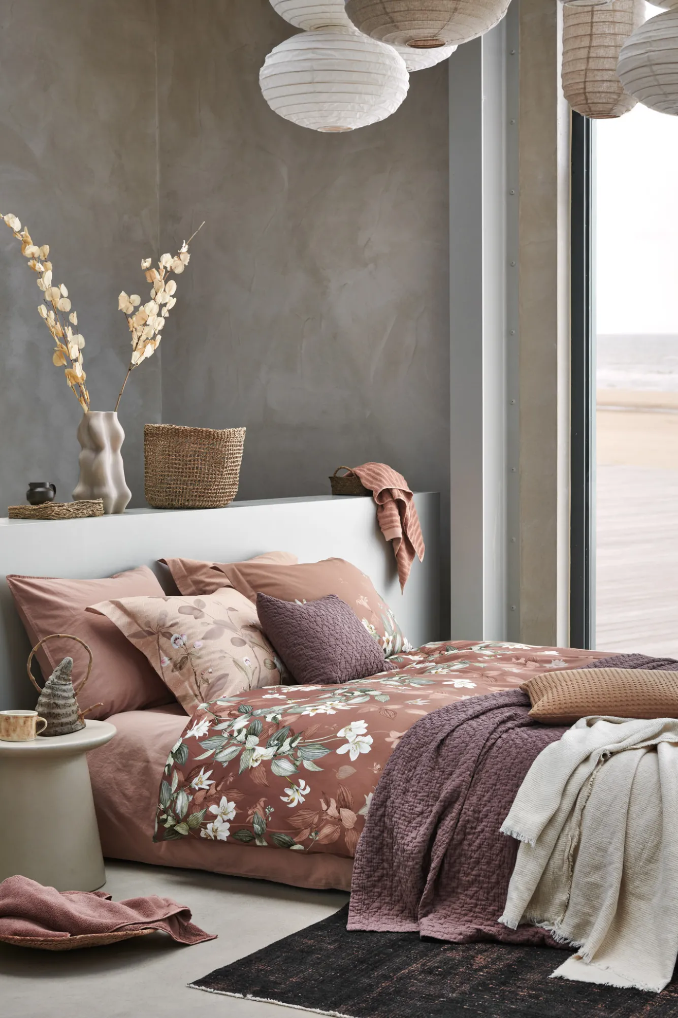 Vandyck Duvet cover SPARKLING Praline 200x220 cm (satin) SASA21209