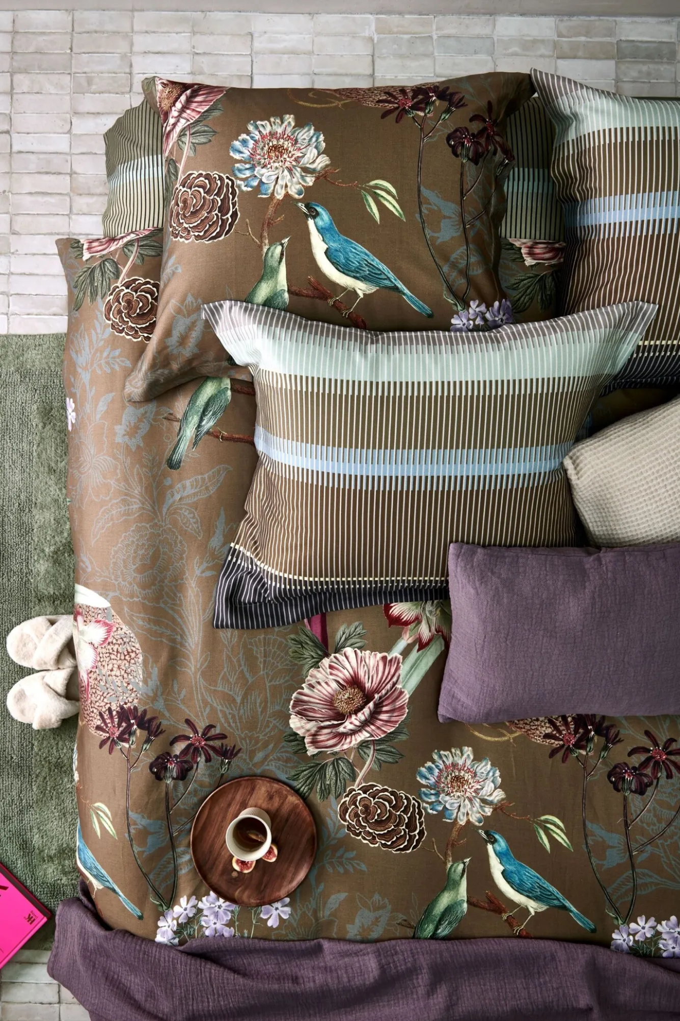 Vandyck Duvet cover DASHY multi 240x220 cm (satin cotton)