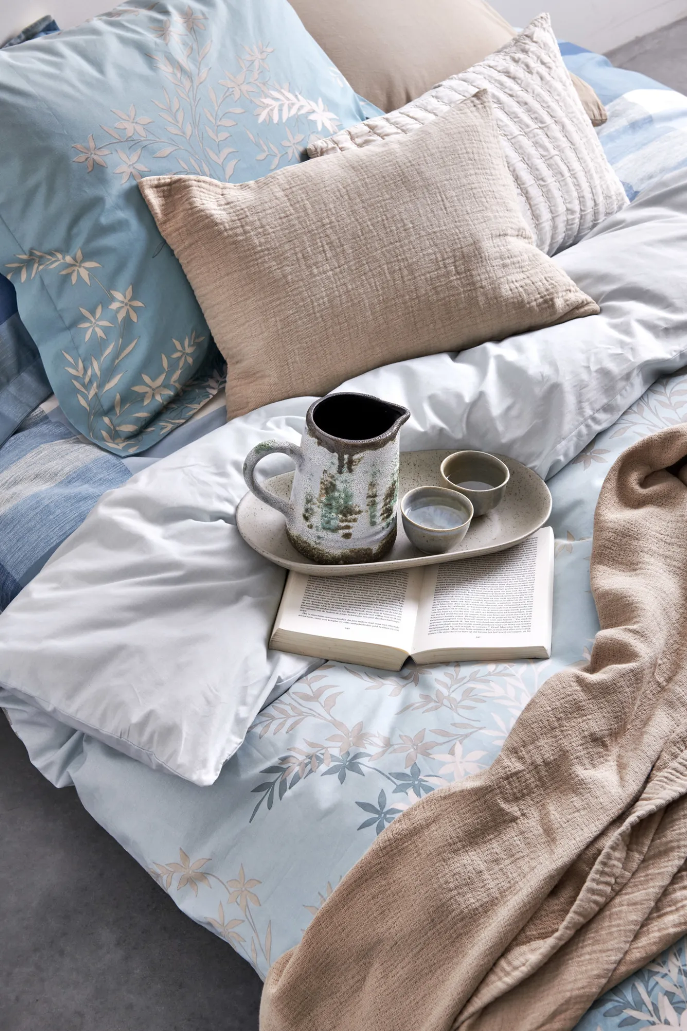 Vandyck Duvet cover TIMELESS Powder Blue 240x220 cm (SABB23111)