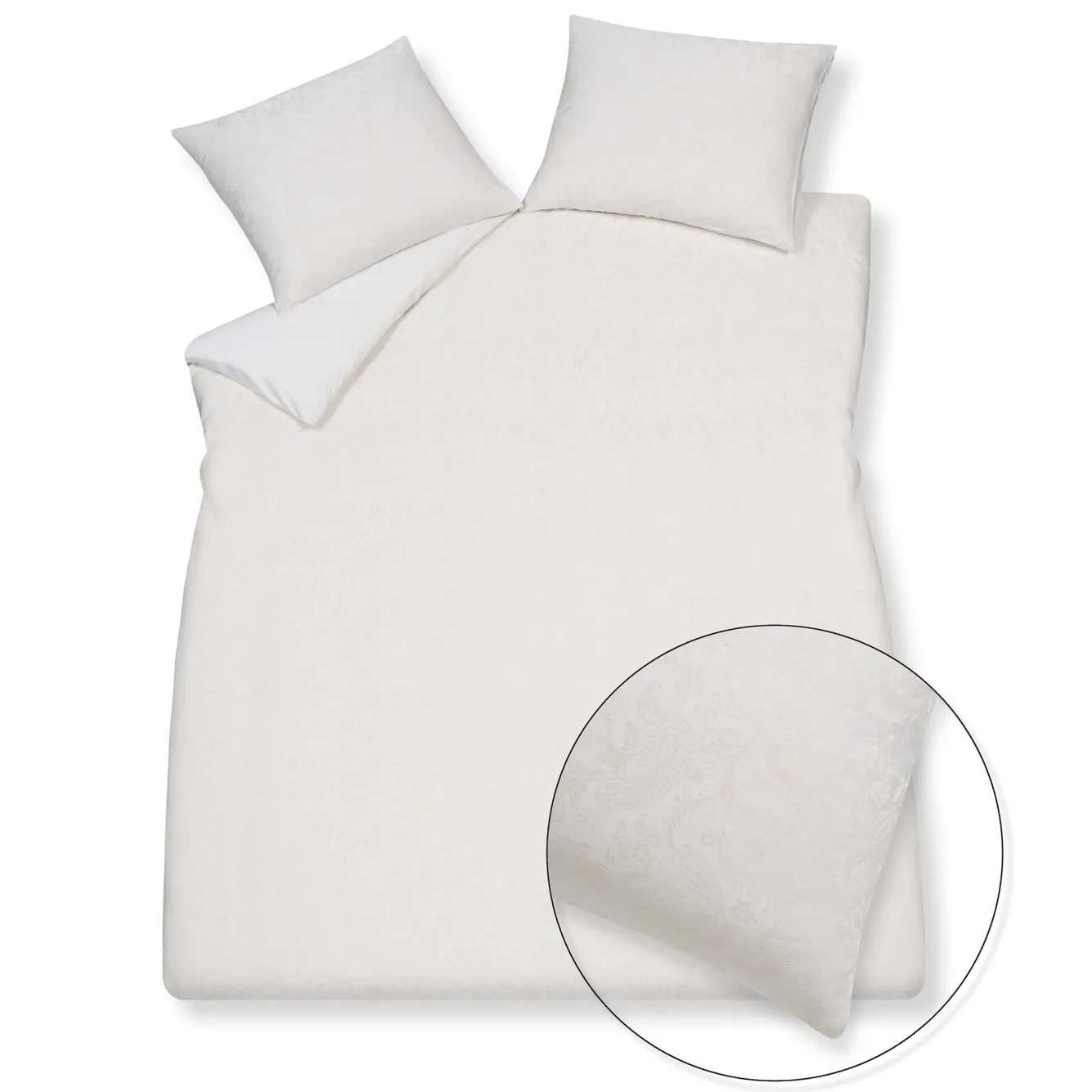 Vandyck Duvet cover PURITY Lucca Offwhite 200x220 cm (PUSA23102)