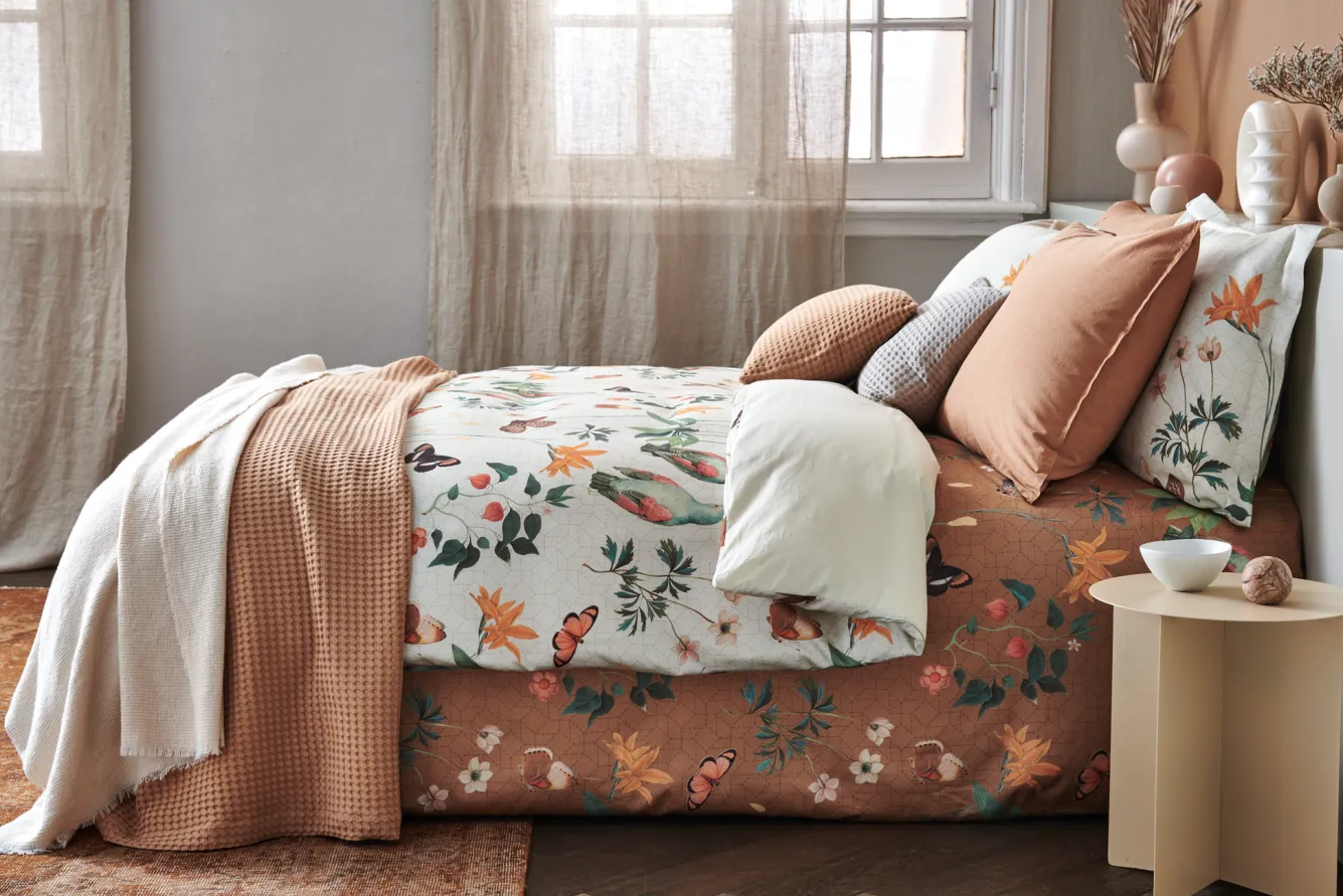 Vandyck Duvet cover WANDERLUST Toffee 140x220 cm (satin) SAM321106