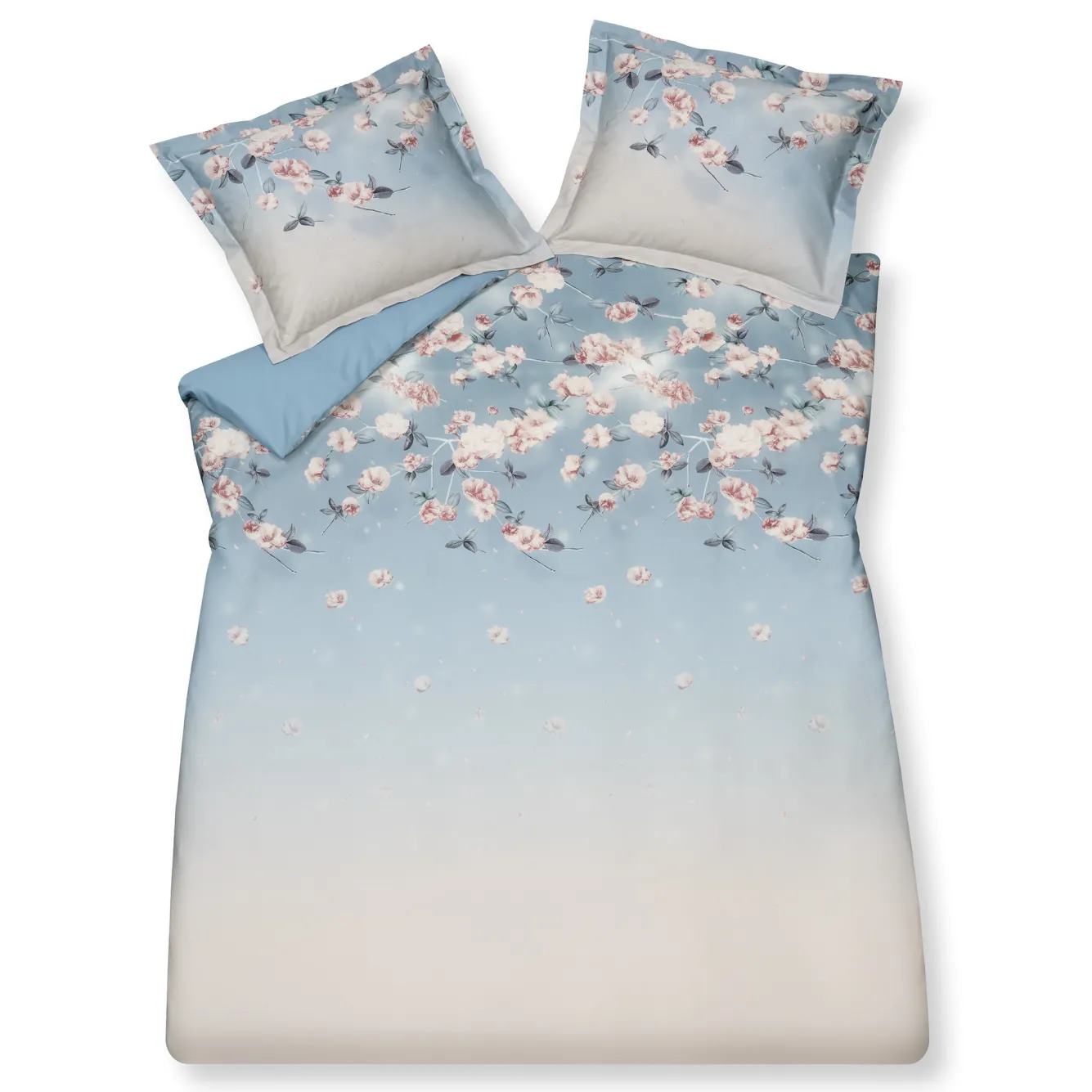 Vandyck Duvet cover SOFT ROSE Blue Sky 140x220 cm (satin) SASA22103