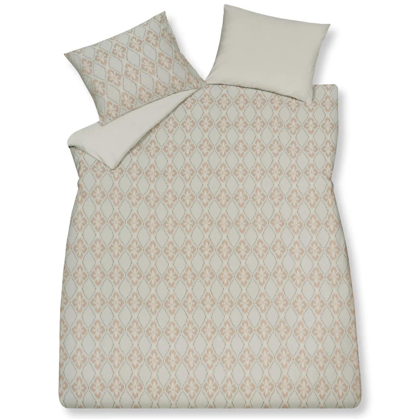 Vandyck Duvet cover PURE 74 Stone 140x220 cm