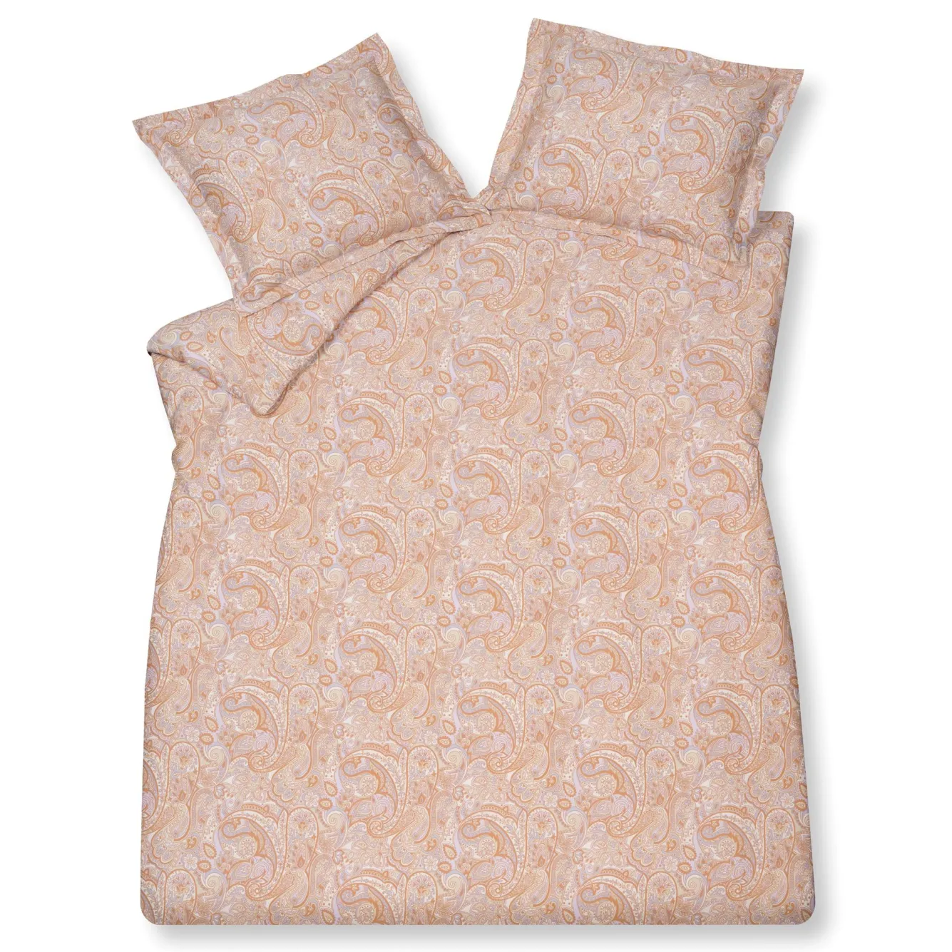 Vandyck Duvet cover HAPPY FEVER Apricot Blush 240x220 cm (satin cotton)