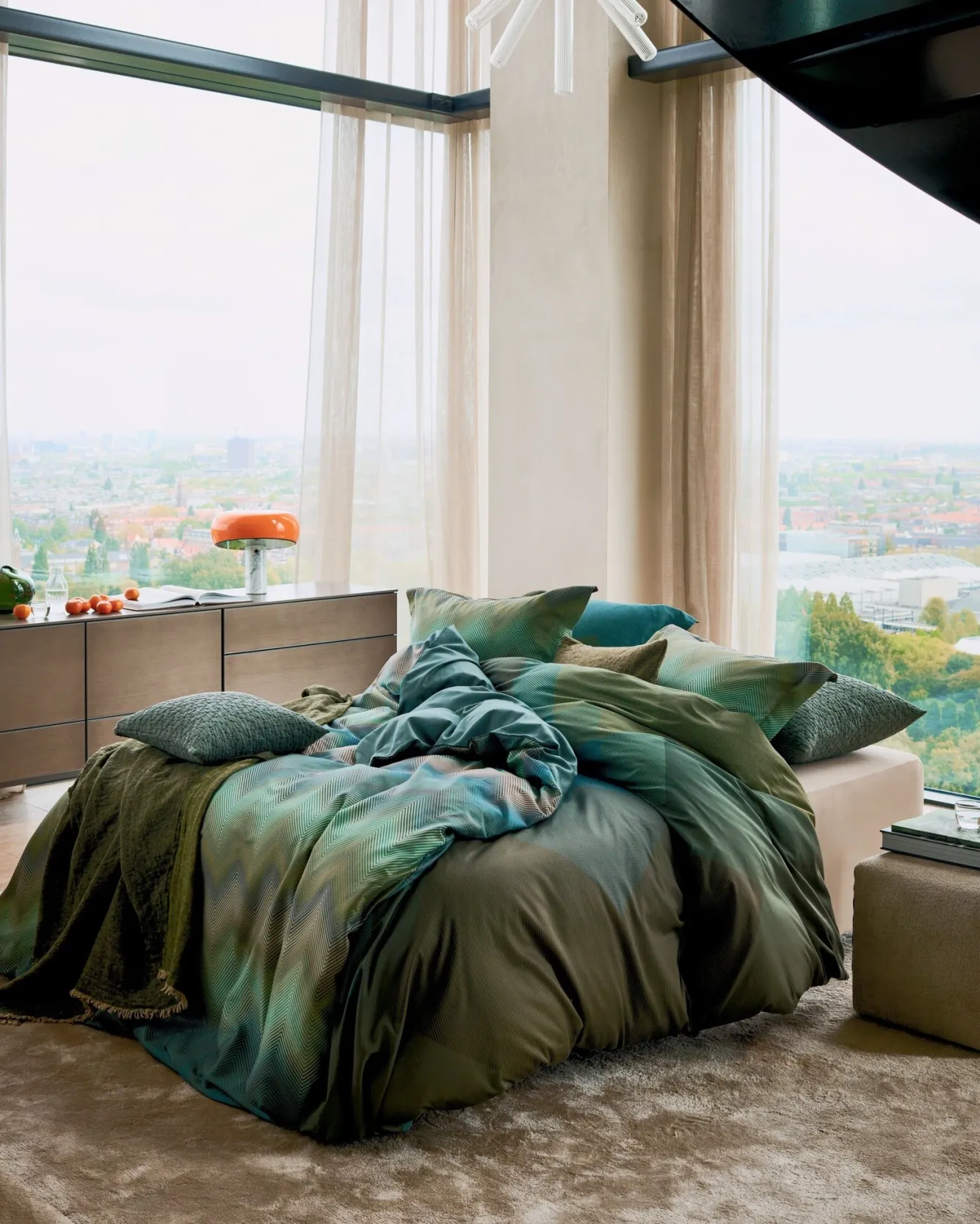 Vandyck Duvet cover SNOOZE multi 200x220 cm (satin cotton)