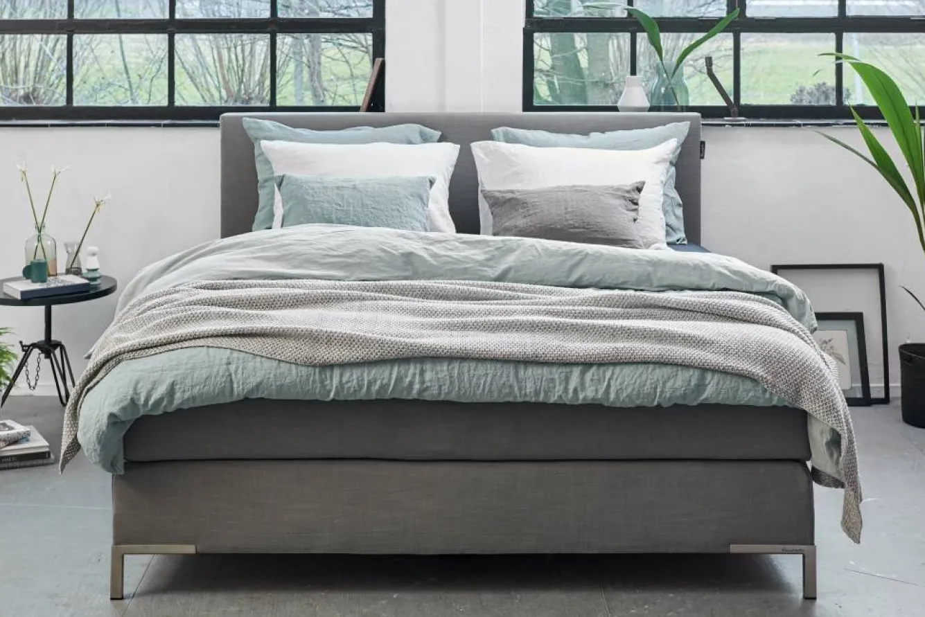 Vandyck Duvet cover PURITY 79 White 240 x 200/220 cm (linen) PUCO16179