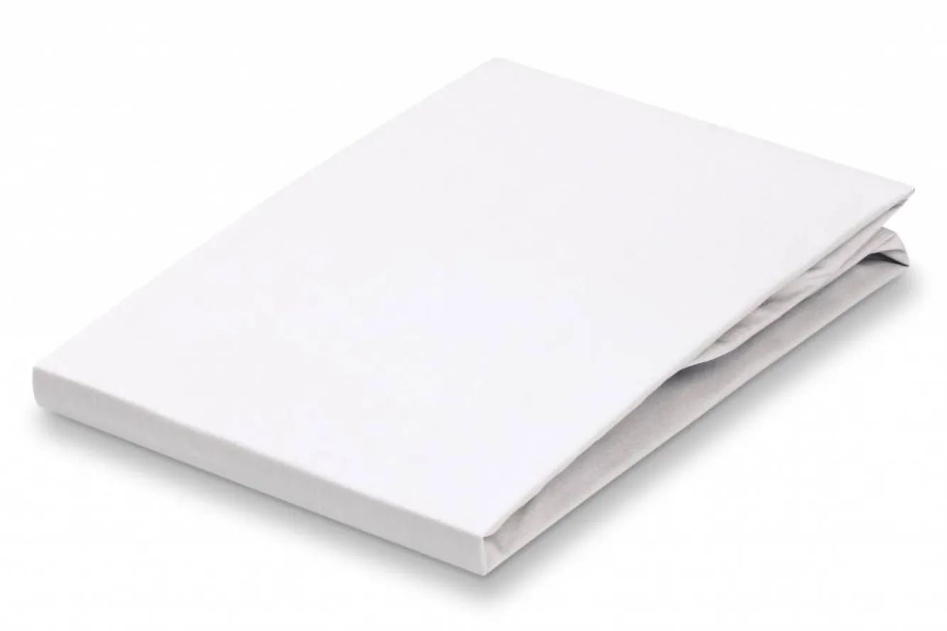 Vandyck Fitted sheet White-090, white (satin cotton) CCF301ME