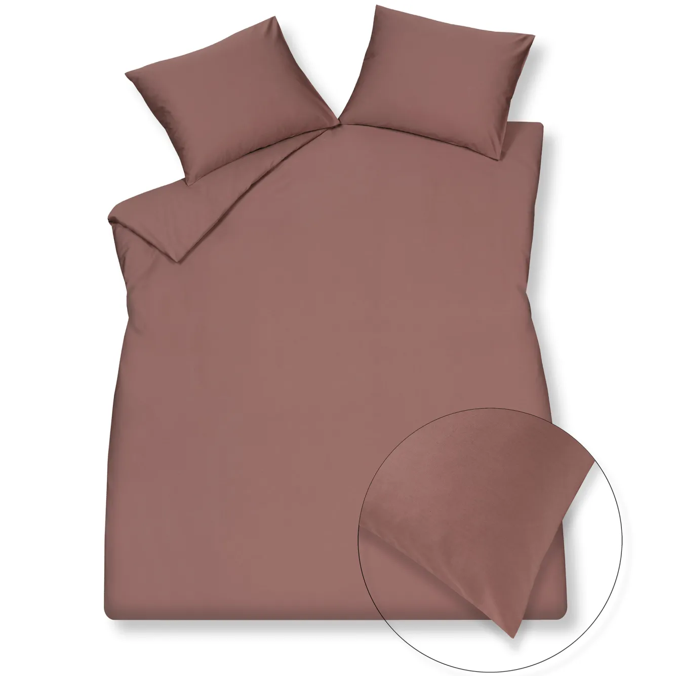 Vandyck HOME 90 duvet cover 200x220 cm Brownie (satin) HCLA21290