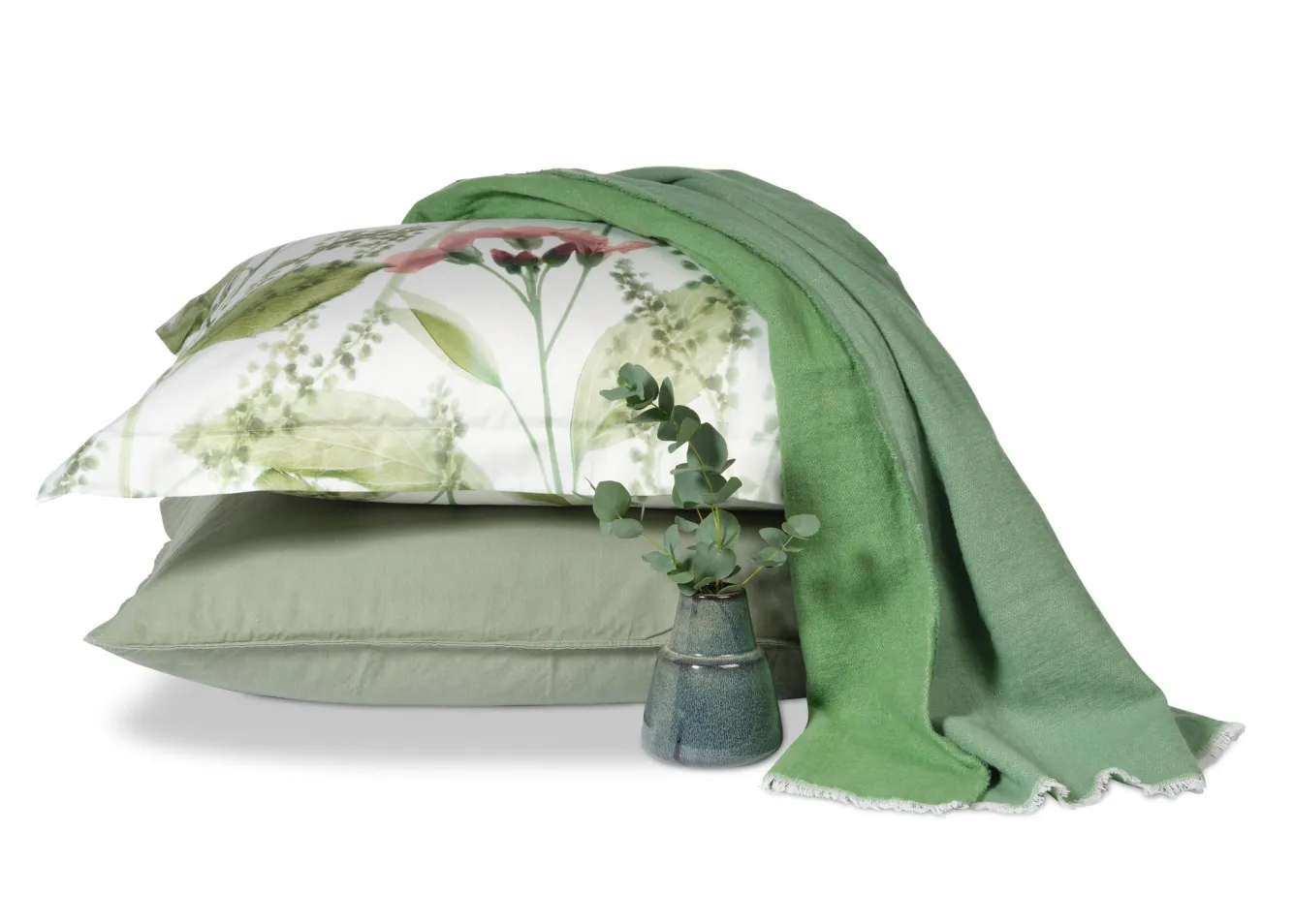 Vandyck HOME 83 plaid 130x220 cm Light Olive (HCLO20101)