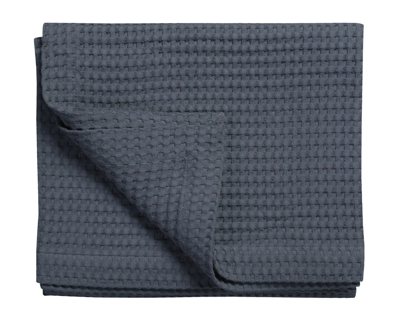 Vandyck HOME Pique waffle blanket 270x250 cm Nightblue (BLMK16101)