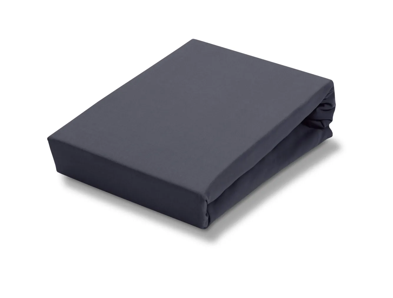 Vandyck Jersey Soft fitted sheet Blue Ink, dark blue (stretch)