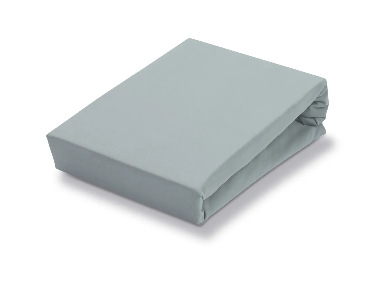 Vandyck Jersey supreme splittopper fitted sheet Pearl Blue (stretch) SLKM820ST