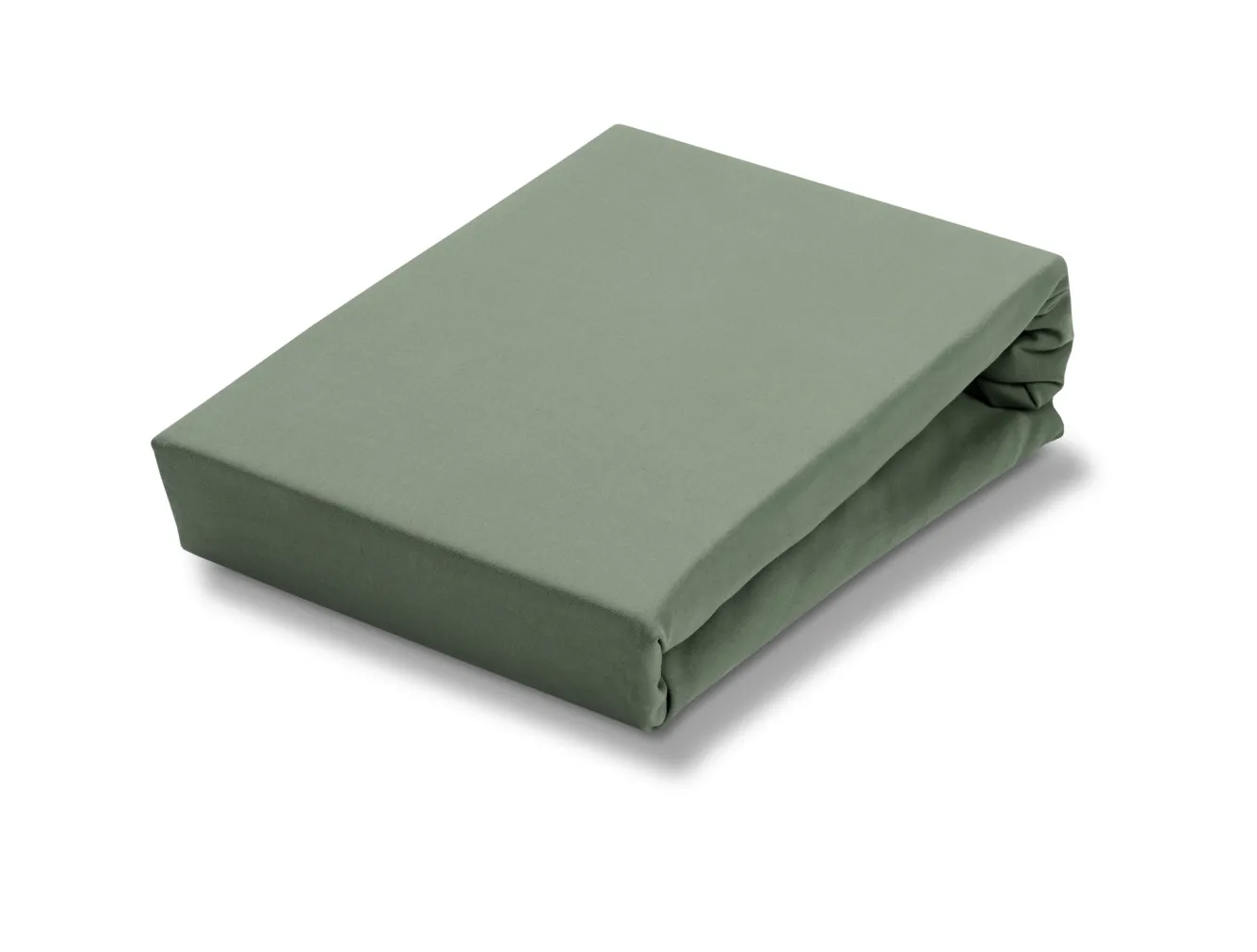 Vandyck Jersey supreme splittopper fitted sheet Olive-113 (stretch) SLKM820ST