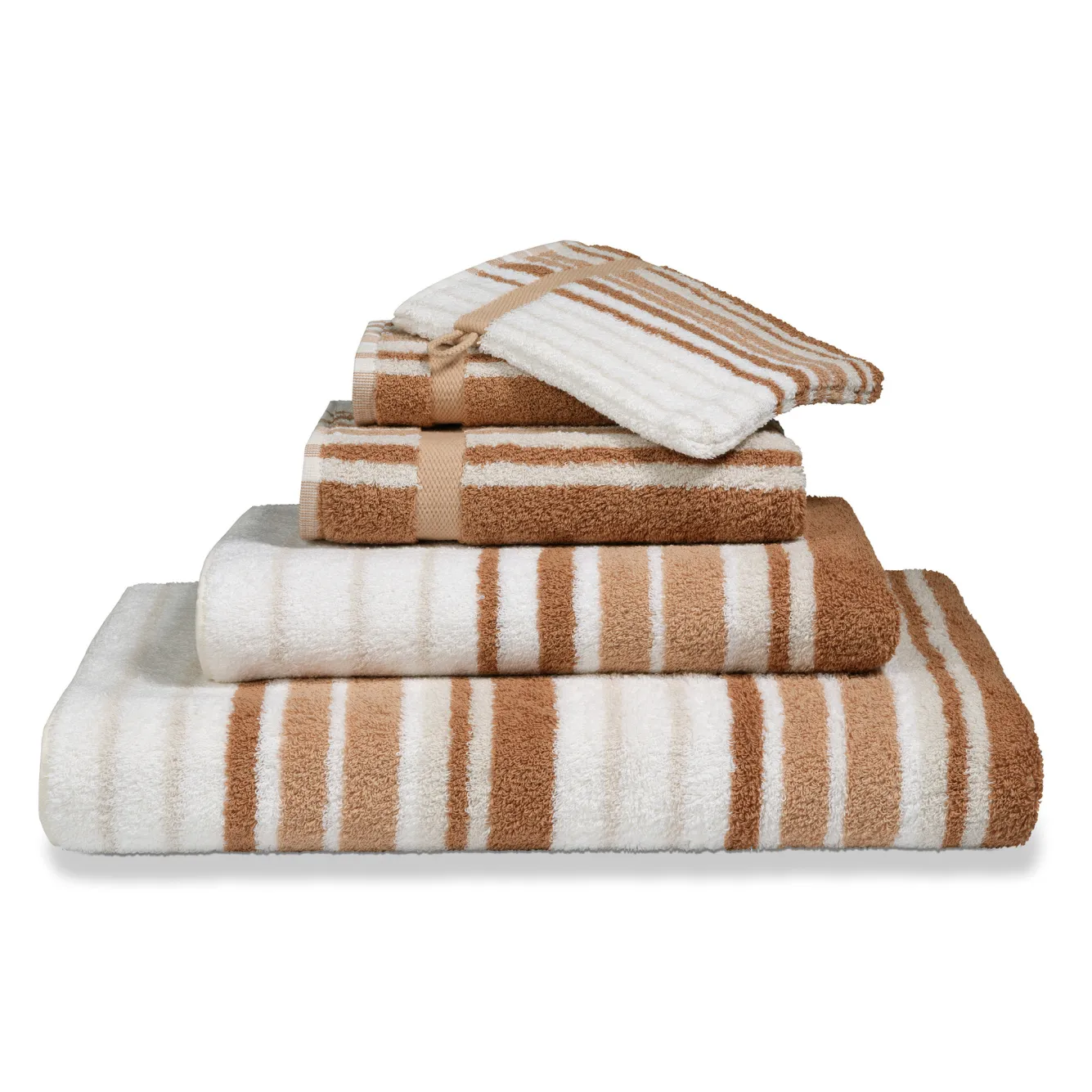 Vandyck Package deal 71: 6x guest towel ONTARIO Praline