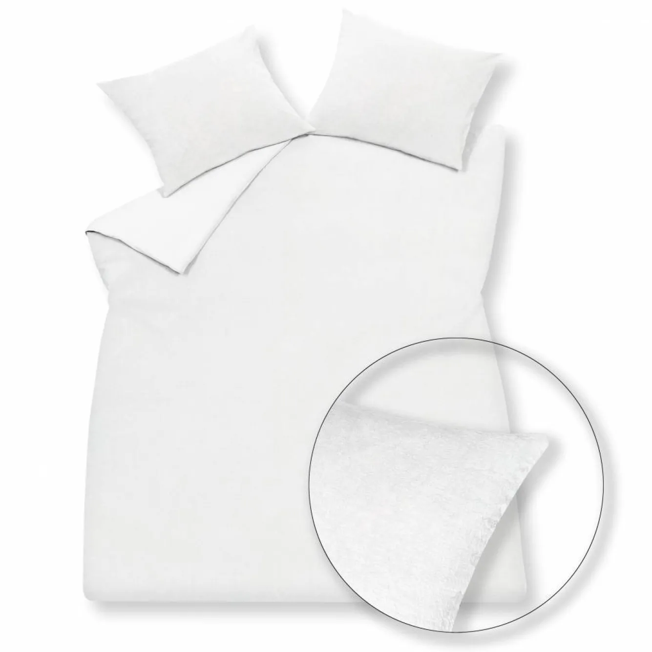 Vandyck Pillowcase PURITY 79 White 40 x 55 cm (linen) PUCO16179