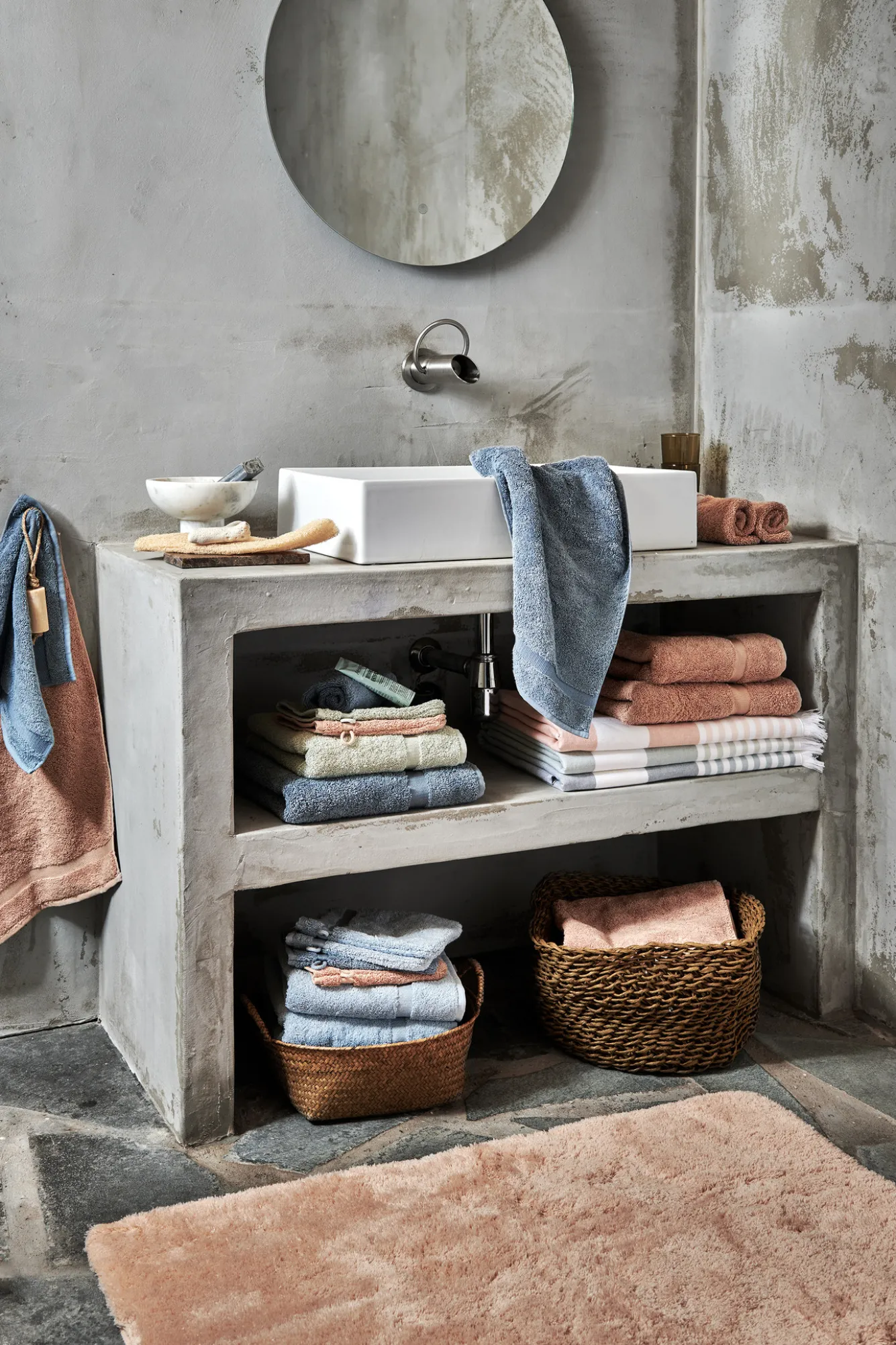 Vandyck TORONTO bath mat Praline-163 (BAAM20103)