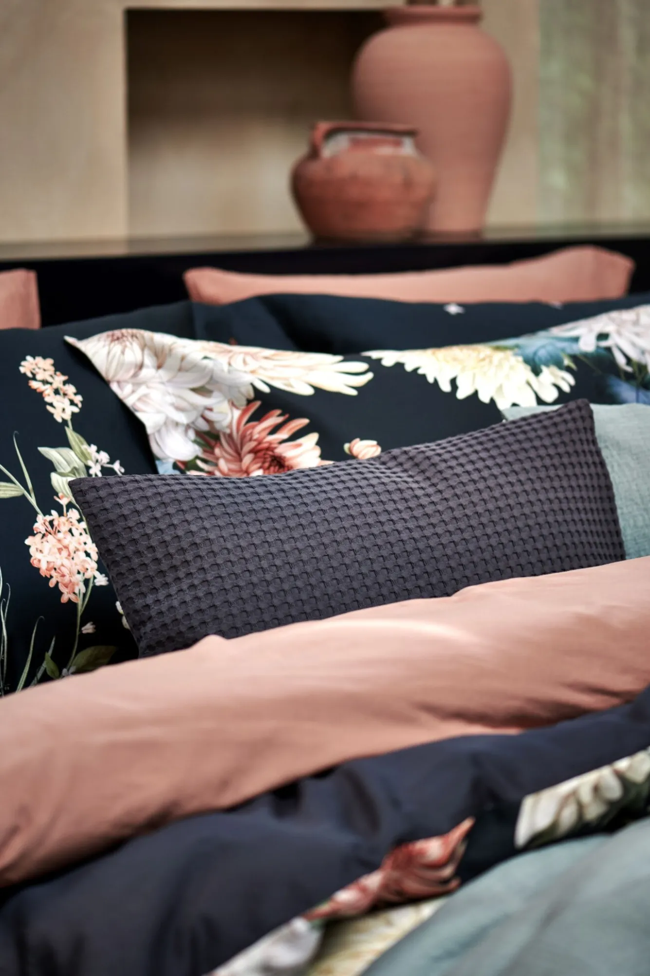 Vandyck Vandyck DARK MIDNIGHT duvet cover Blue Ink 140x220 cm