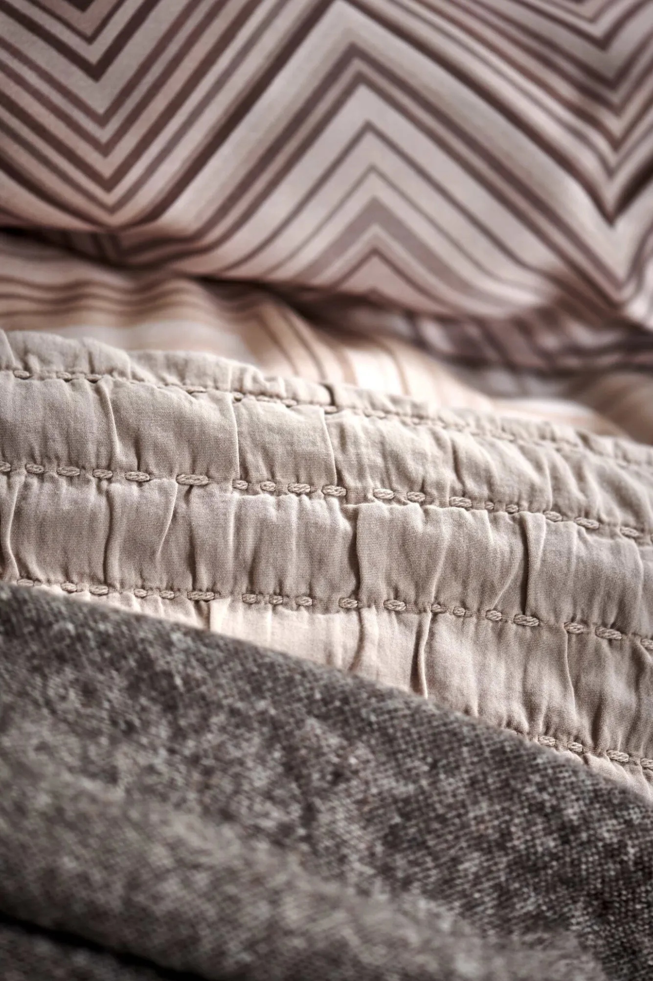 Vandyck Vandyck DYNAMIZE duvet cover Taupe 200x220 cm