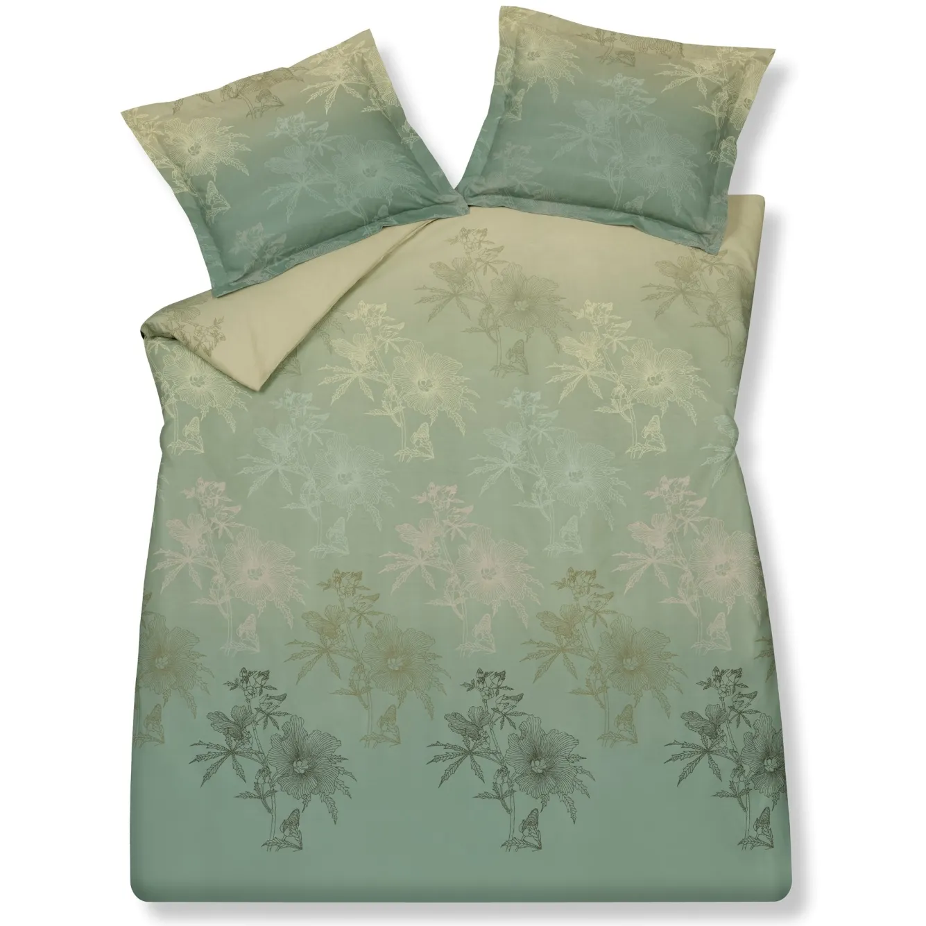 Vandyck Vandyck GREEN GIFT duvet cover Smoke Green 240x220 cm