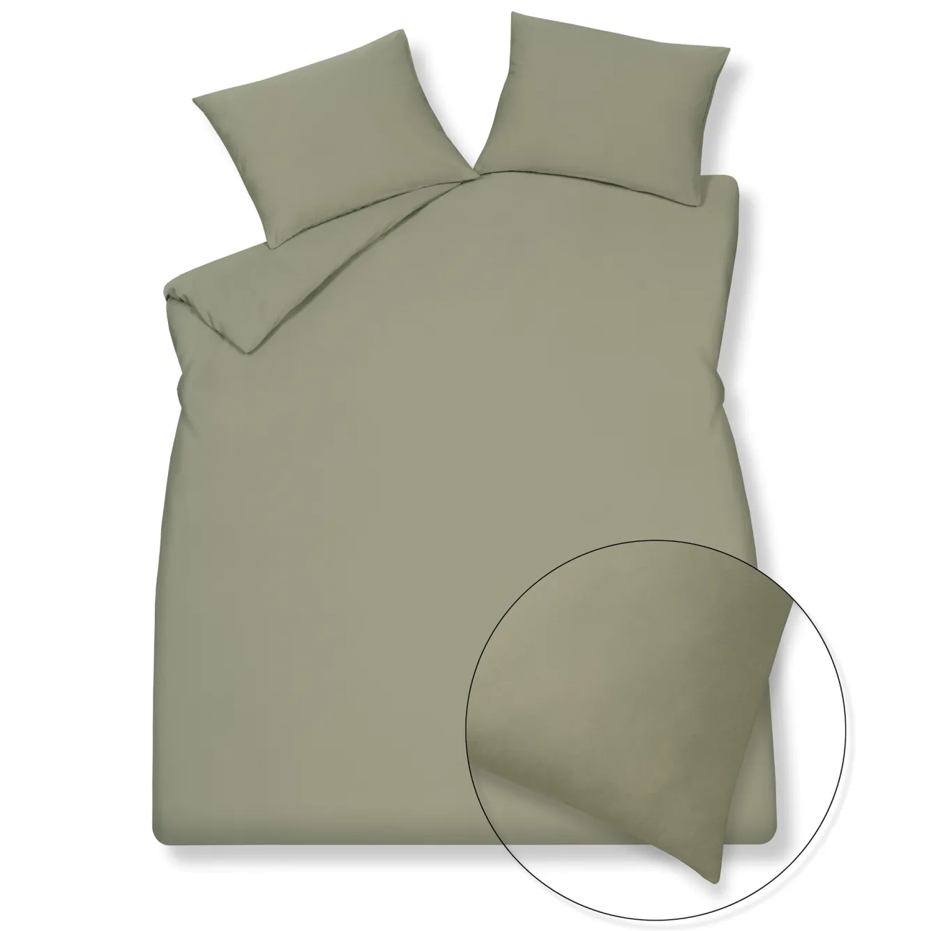 Vandyck Vandyck PURE 84 duvet cover Thyme 200x220 cm