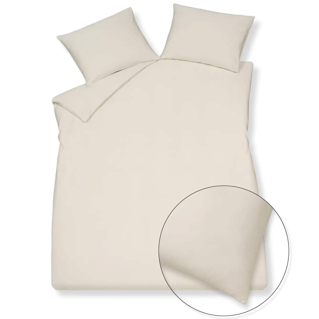 Vandyck Vandyck PURE 84 duvet cover Cream Tan 200x220 cm