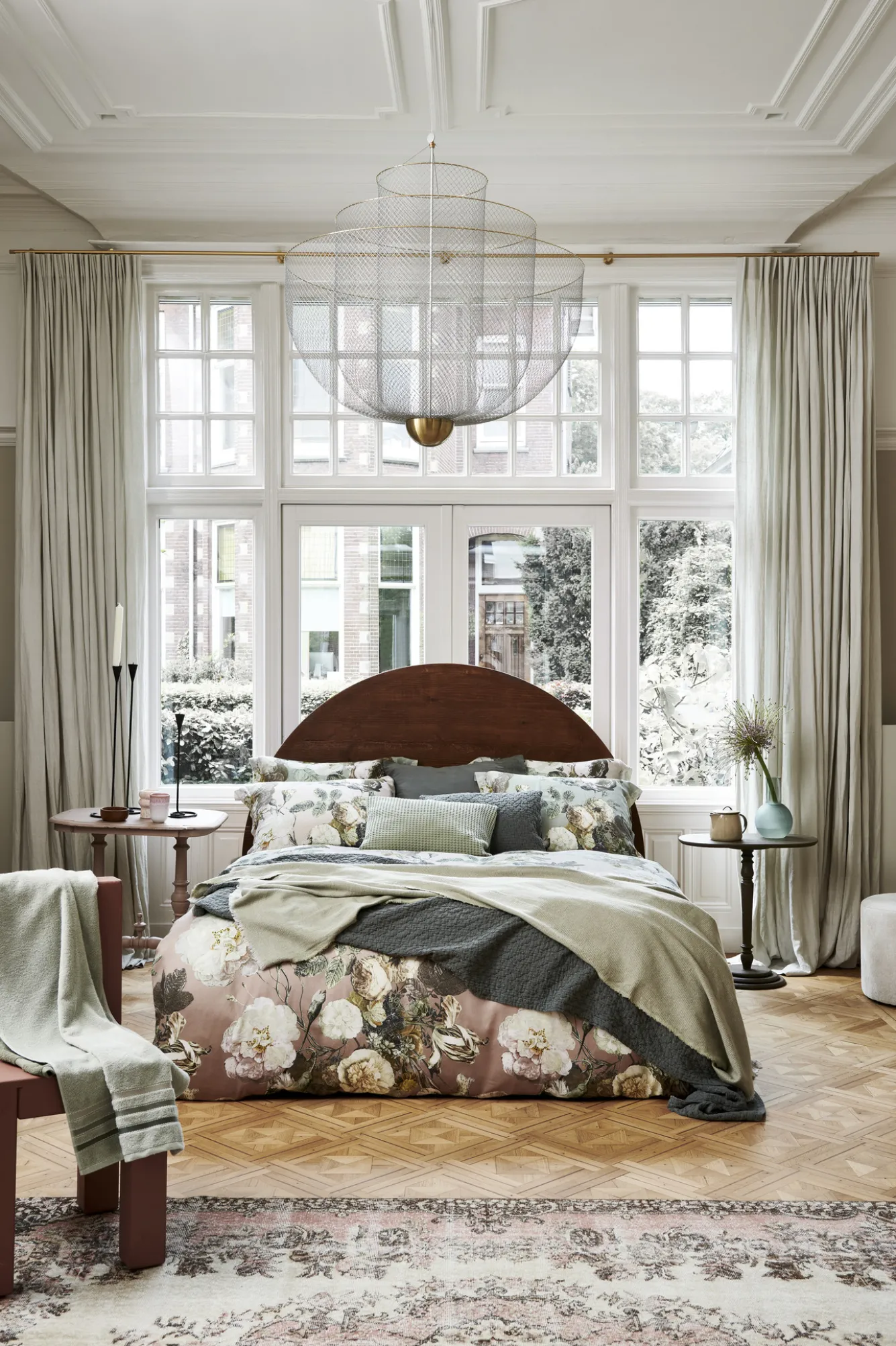 Vandyck Vandyck PURE 10 bedspread Sage Green 260x260 cm
