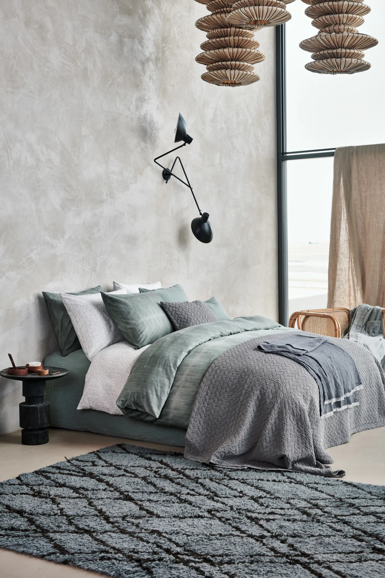 Vandyck Vandyck PURE 10 bedspread Steel Gray 260x260 cm