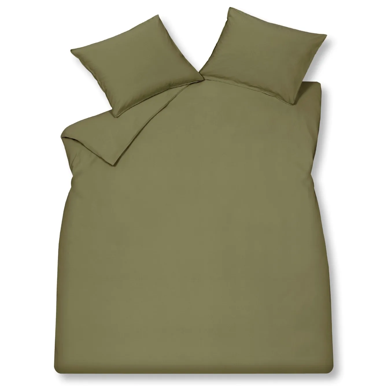 Vandyck Vandyck WASHED COTTON duvet cover Martini Olive 200x220 cm