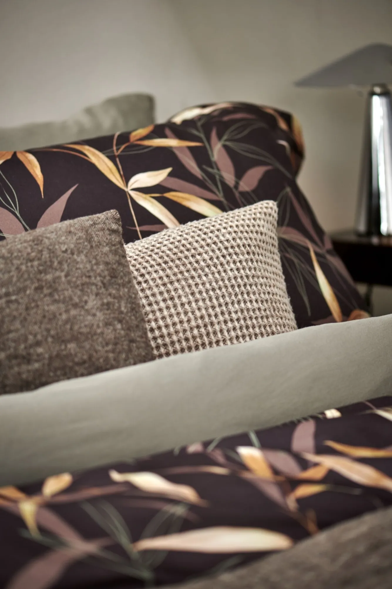 Vandyck Vandyck ZEN GARDEN duvet cover Dark Chocolate 200x220 cm
