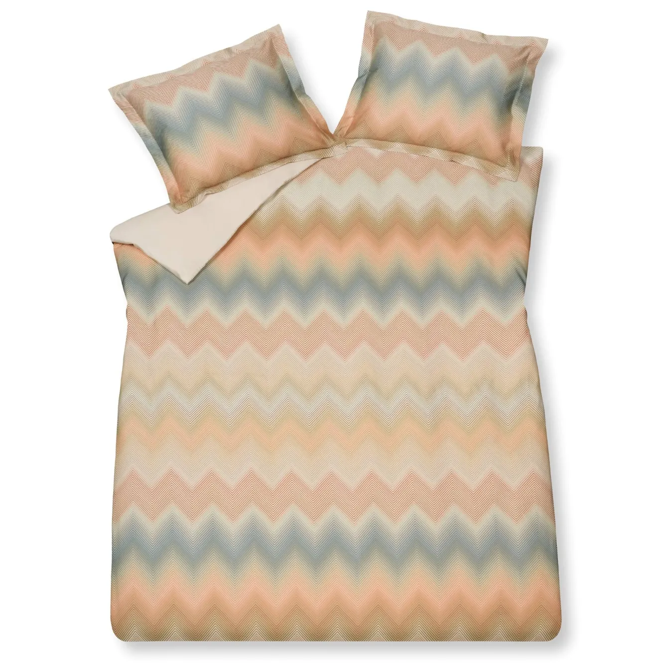 Vandyck Vandyck ZIGGY duvet cover Cream Tan 200x220 cm