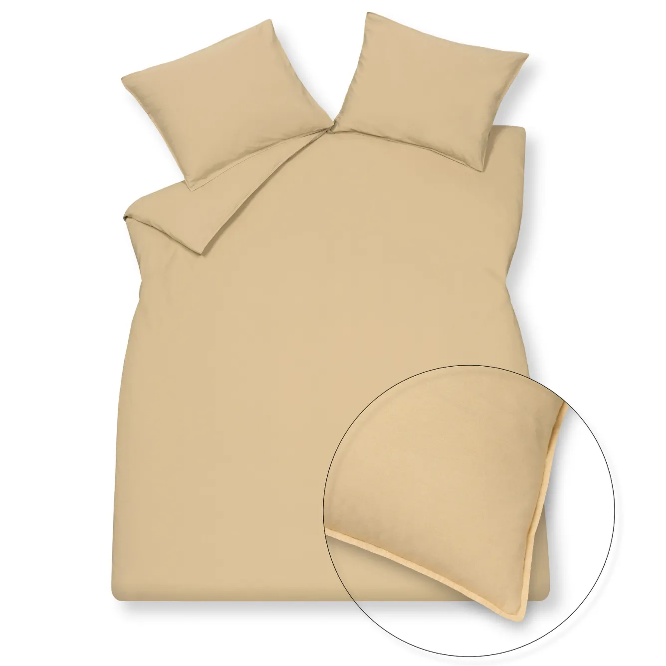 Vandyck WASHED COTTON duvet cover 200x220 cm Beach (cotton)