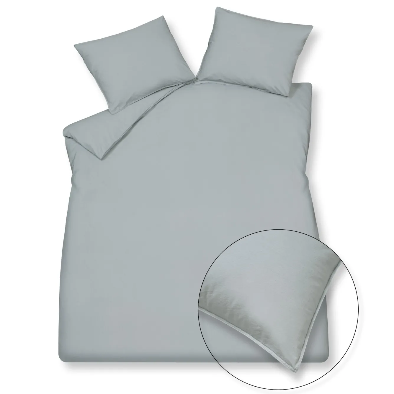 Vandyck WASHED COTTON pillowcase 60x70 cm Pearl Blue (cotton) CLLA20201
