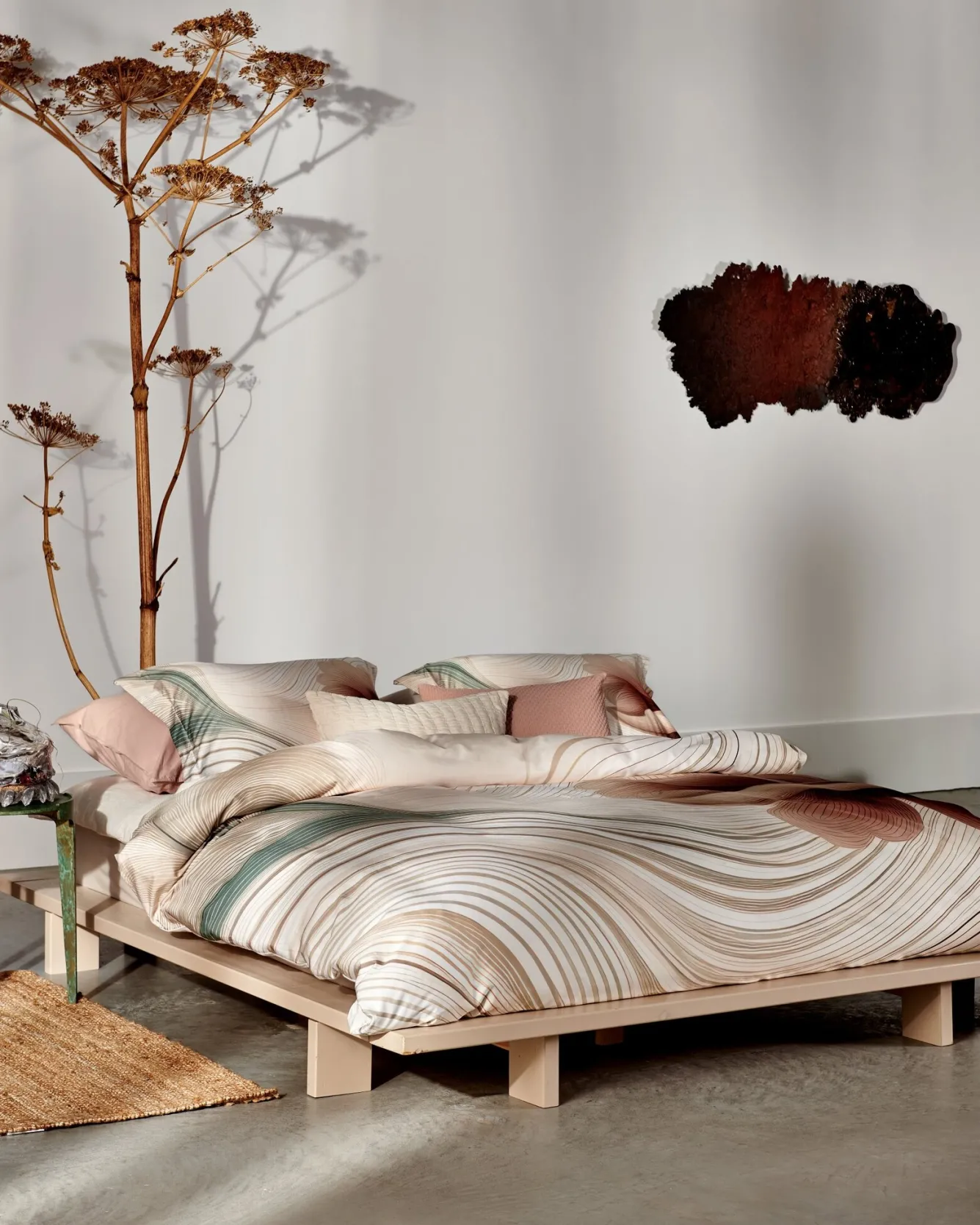 Vandyck WASHED COTTON duvet cover 240x220 cm Pale Pink (cotton) CLLA20201