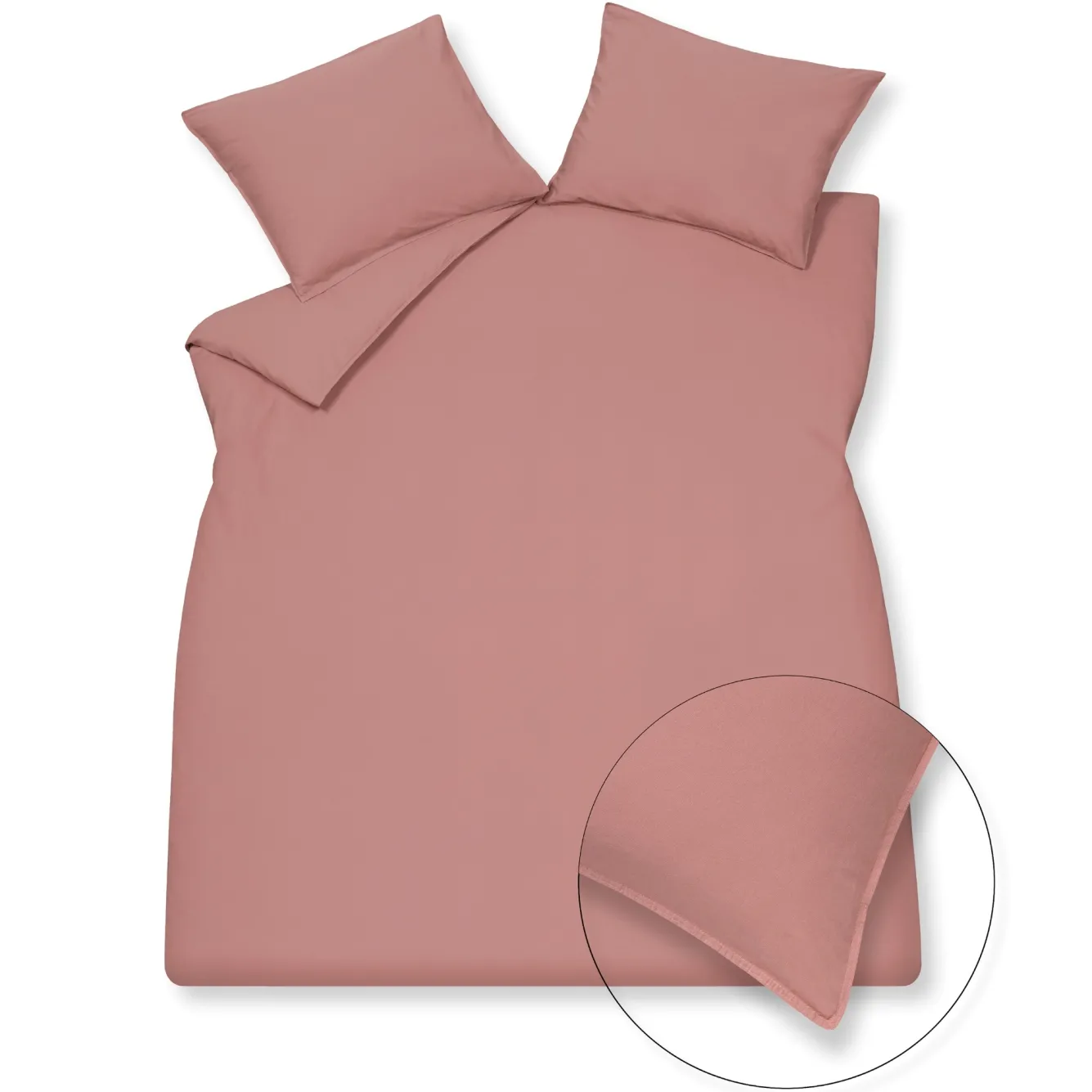 Vandyck WASHED COTTON duvet cover 200x220 cm, Ash Rose (cotton)