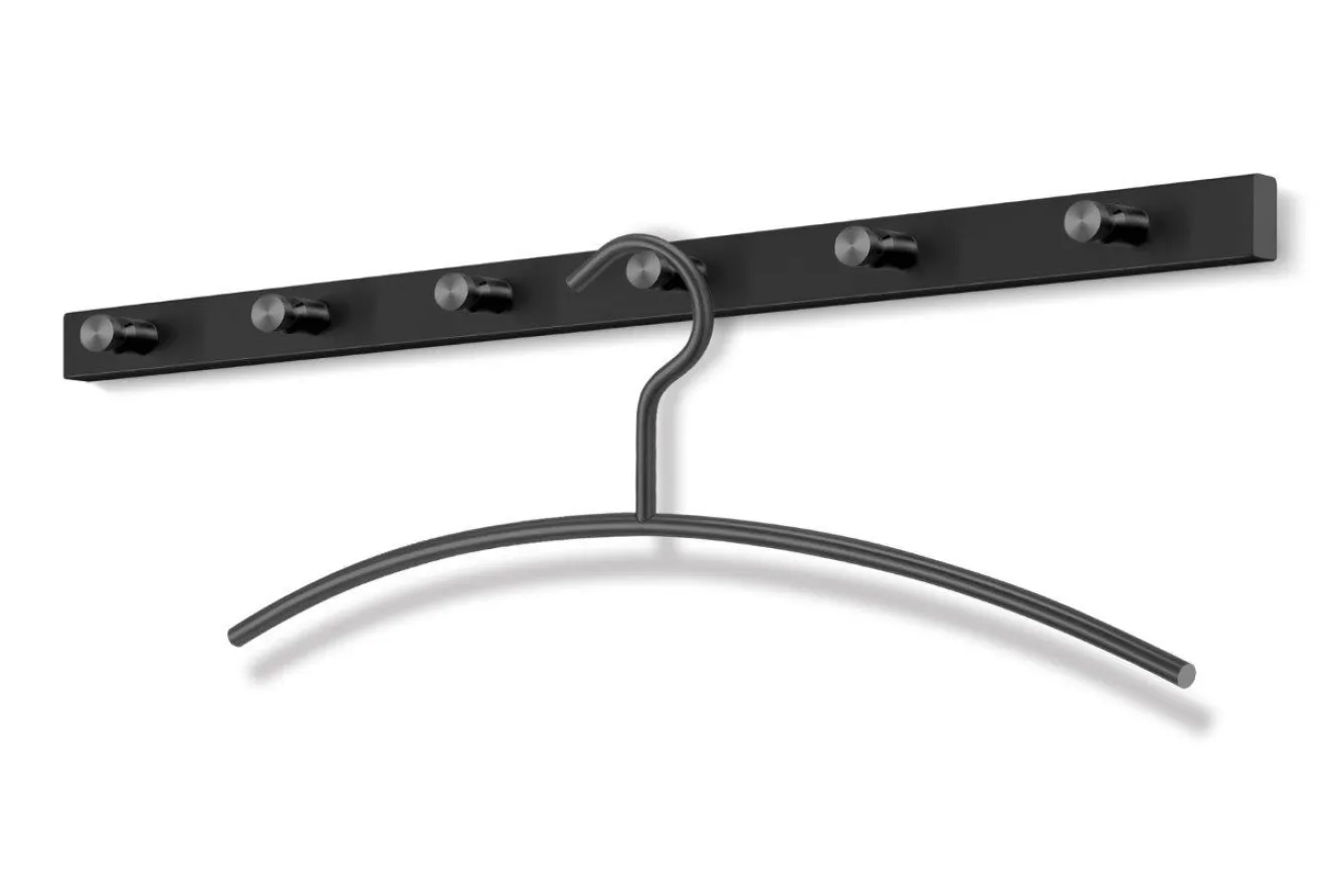 Zack ACCOLO coat rack 60 cm 50646 (black)