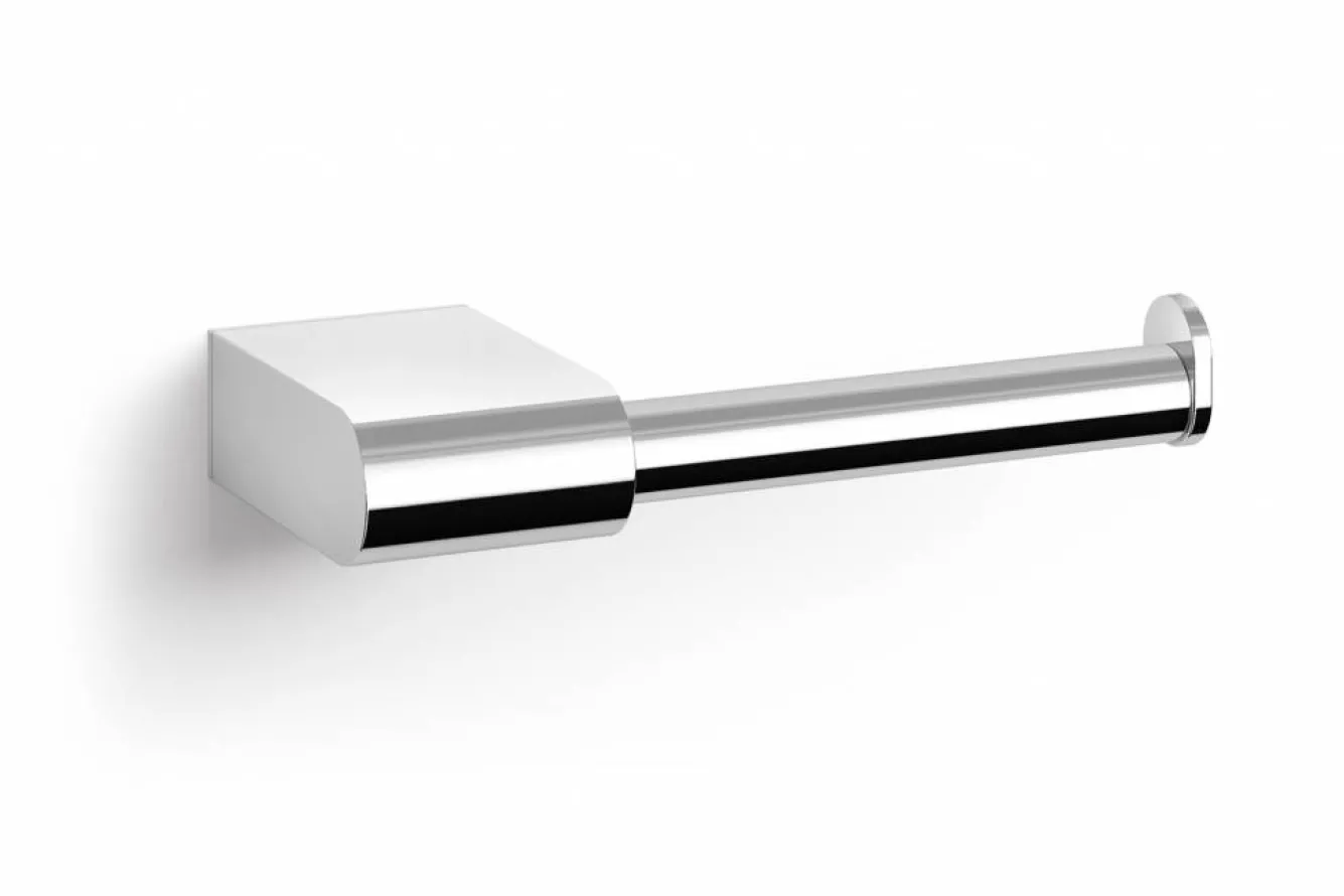 Zack ATORE toilet roll holder wall mounted 40451 (gloss stainless steel)