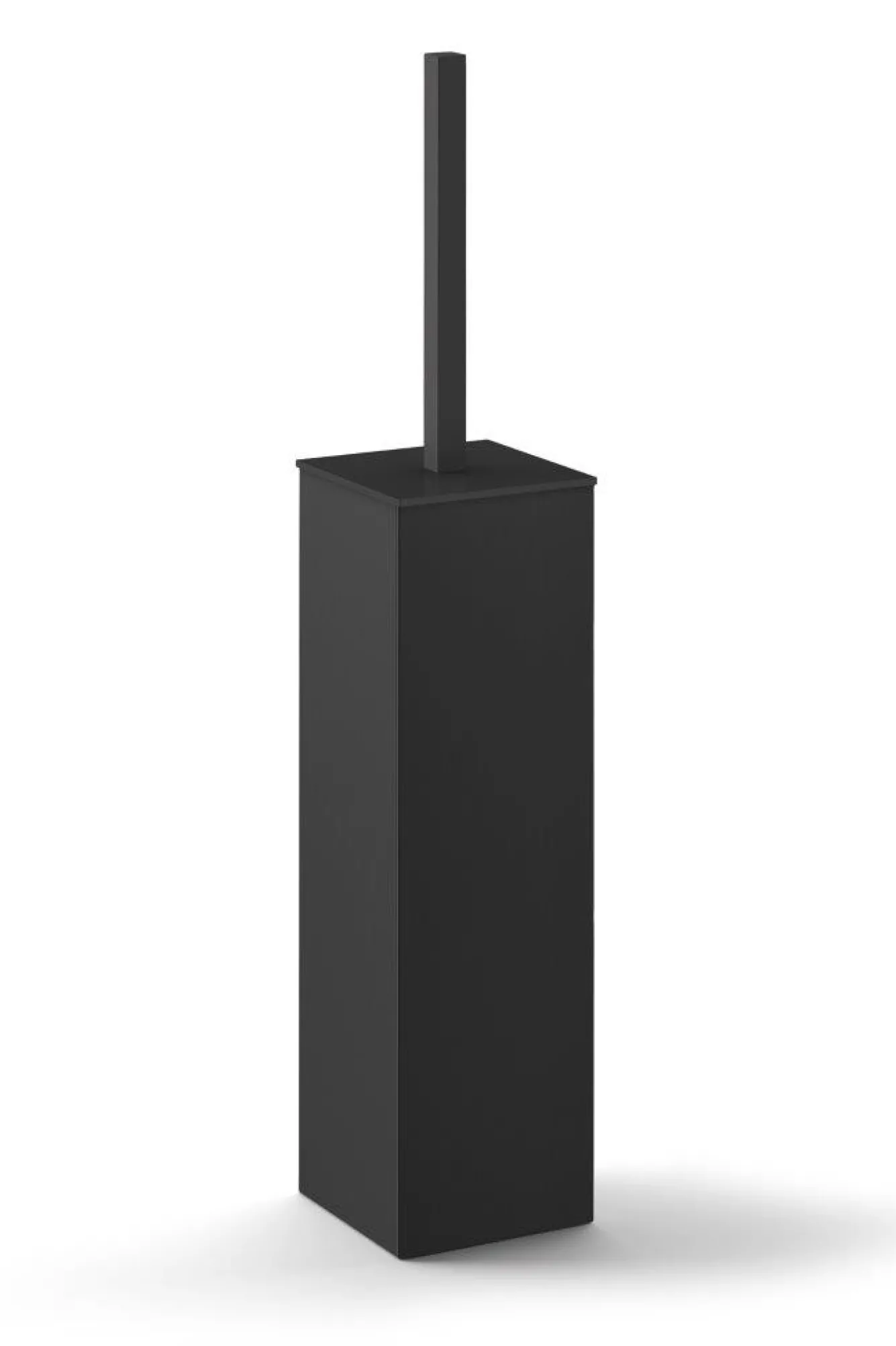 Zack CARVO toilet brush set square 40509 (black)