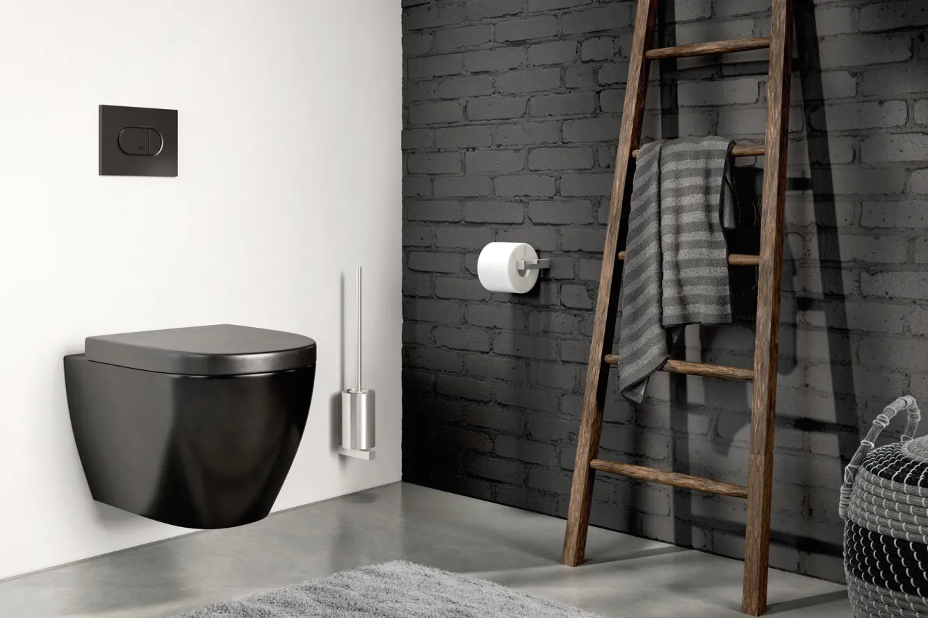 Zack CARVO toilet brush set wall 40487 (mat)