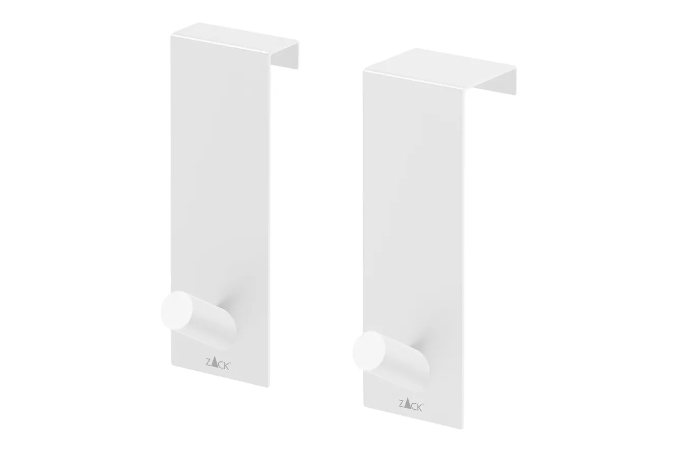 Zack EXIT hook for door 19 mm 40830 (white)