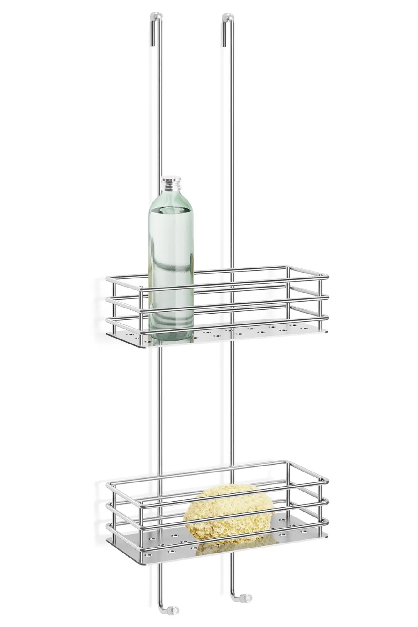 Zack IPARO shower basket for glass wall 40401 (gloss stainless steel)