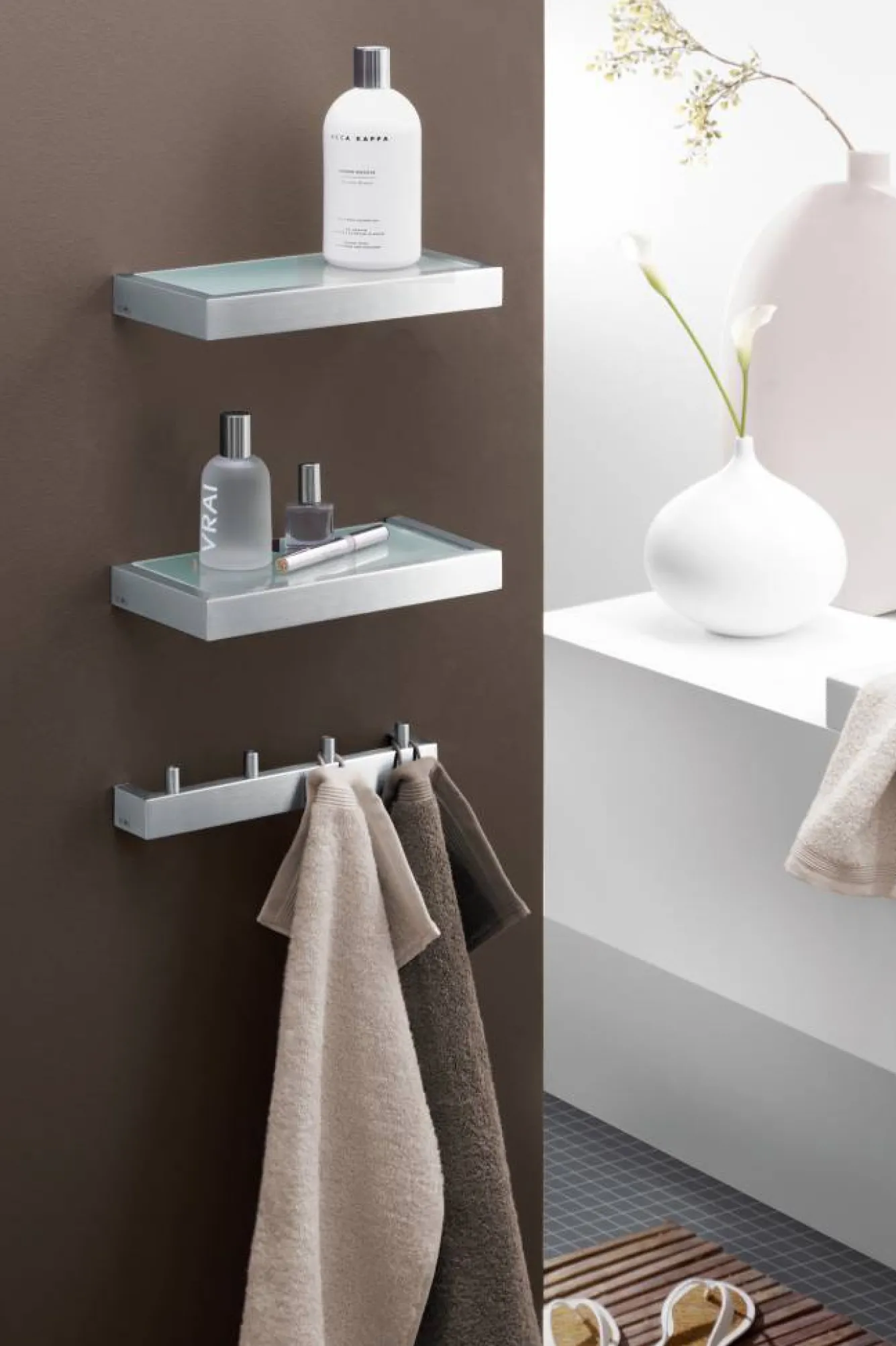 Zack LINEA coat rack 4-hook 40389 (mat)