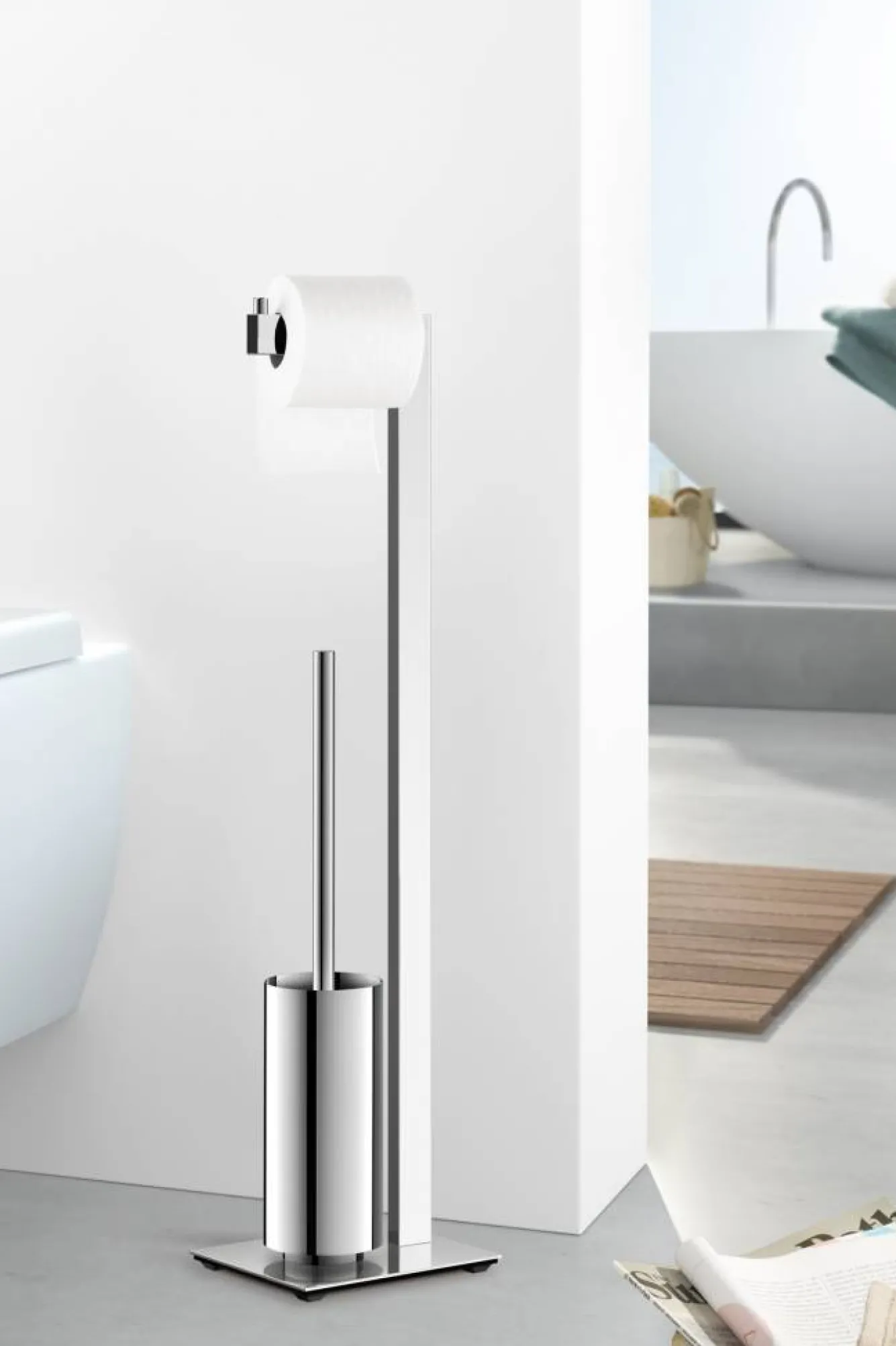 Zack LINEA toilet butler 40027 (gloss)