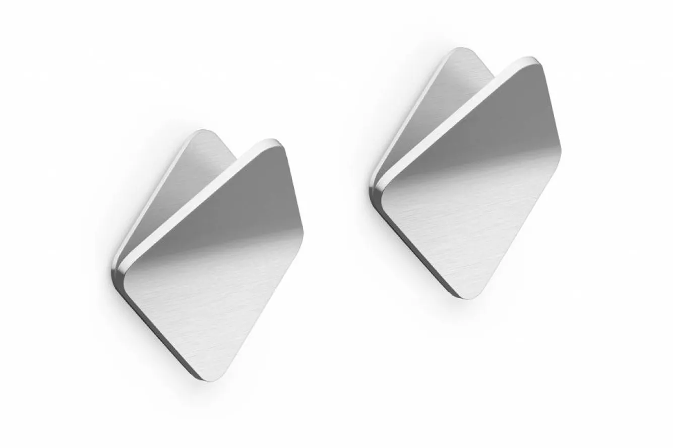 Zack OLFO towel hook set/2 self-adhesive (mat) 40349