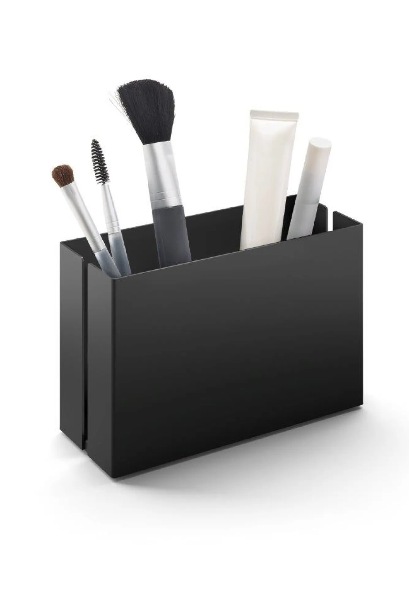 Zack POTES storage tray 15 cm 40535 (powder-coated steel, black)