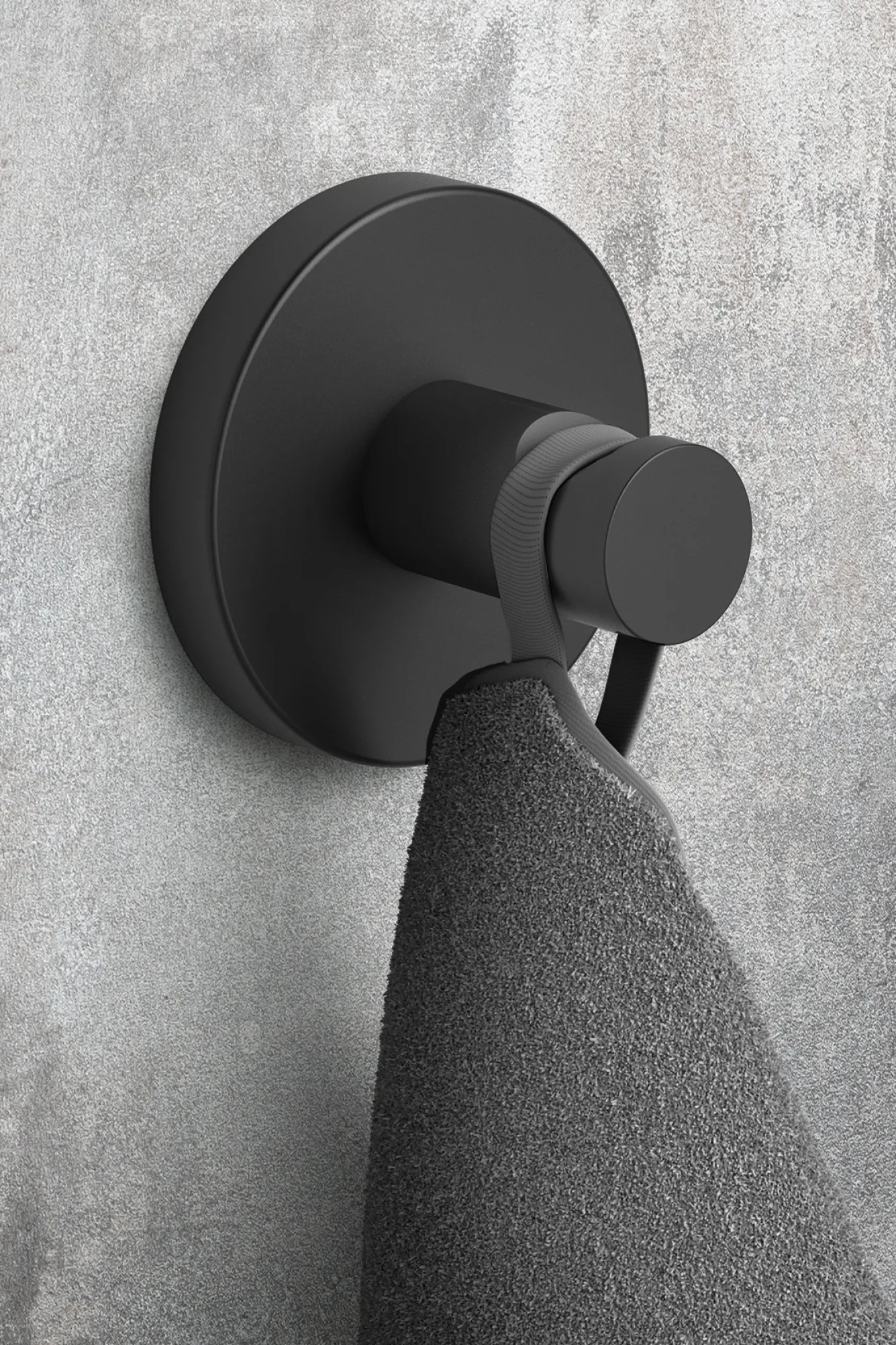 Zack SCALA towel hook 40854 (black)